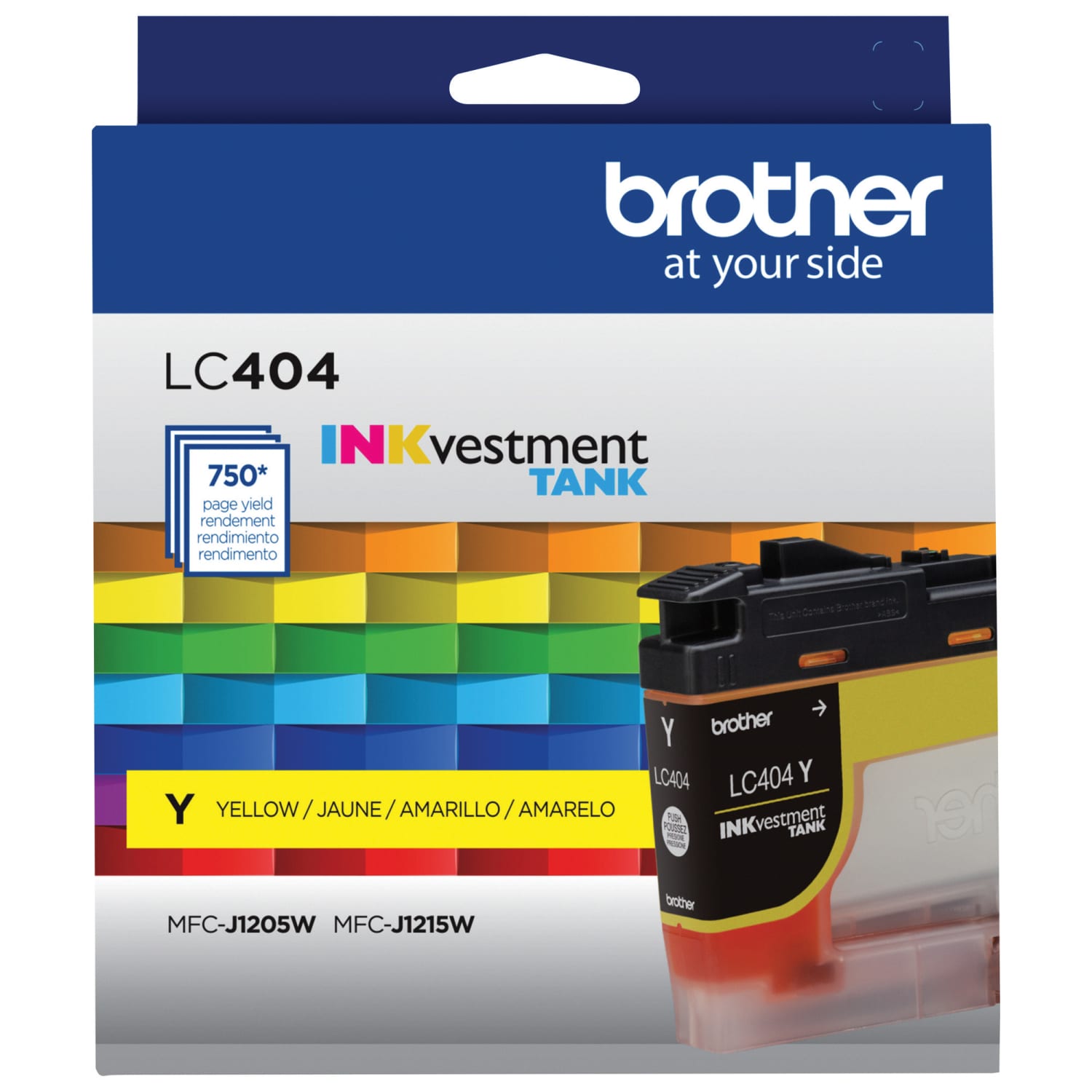 Brother LC404 INKvestment Yellow Ink Tank, LC404Y - Image 3