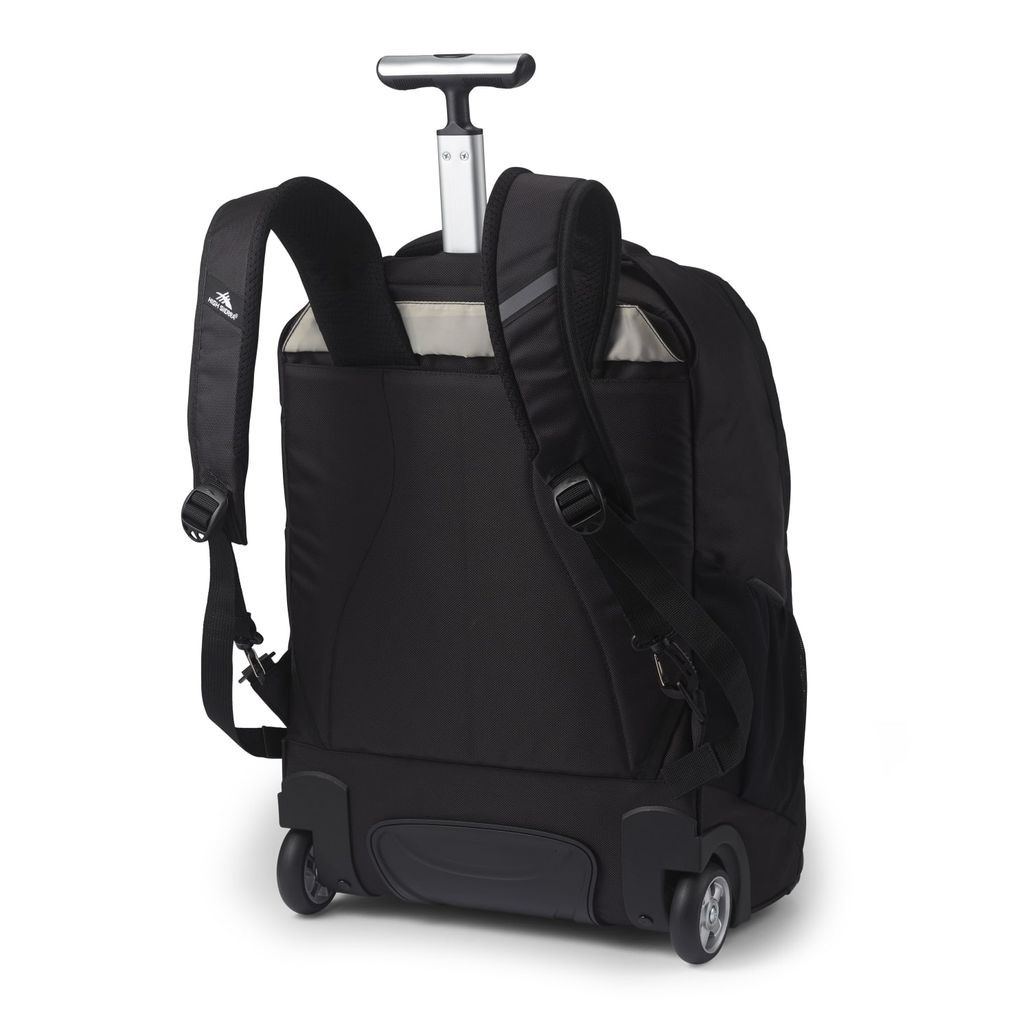 High Sierra Freewheel Backpack With 15.6in Laptop Pocket, Black - Image 4