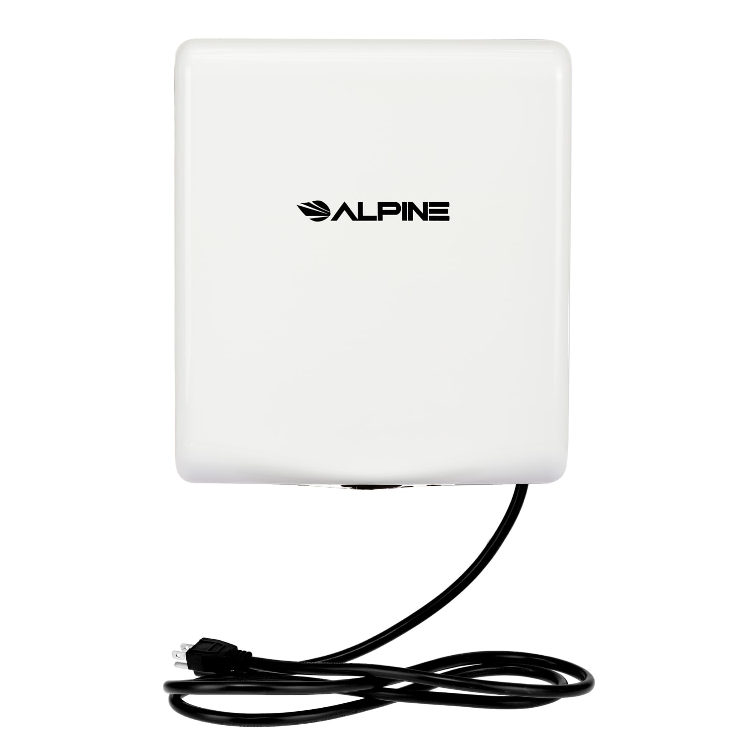 Alpine Industries Willow Commercial High-Speed Automatic Electric Hand Dryer With Wall Guard, White - Image 3