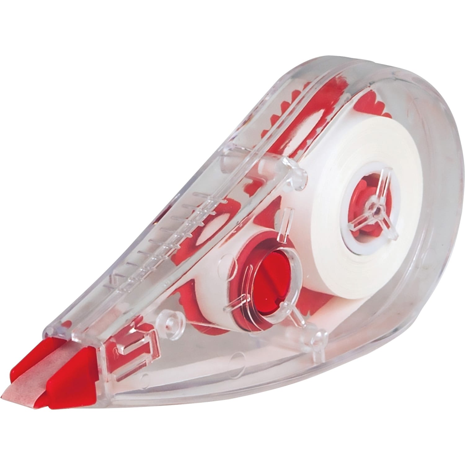 Integra White Correction Tape - 0.20in Tape Width x 19.69 ft Tape Length - White Tape - White Dispenser - Non-refillable - White - 12 / Box - Image 4