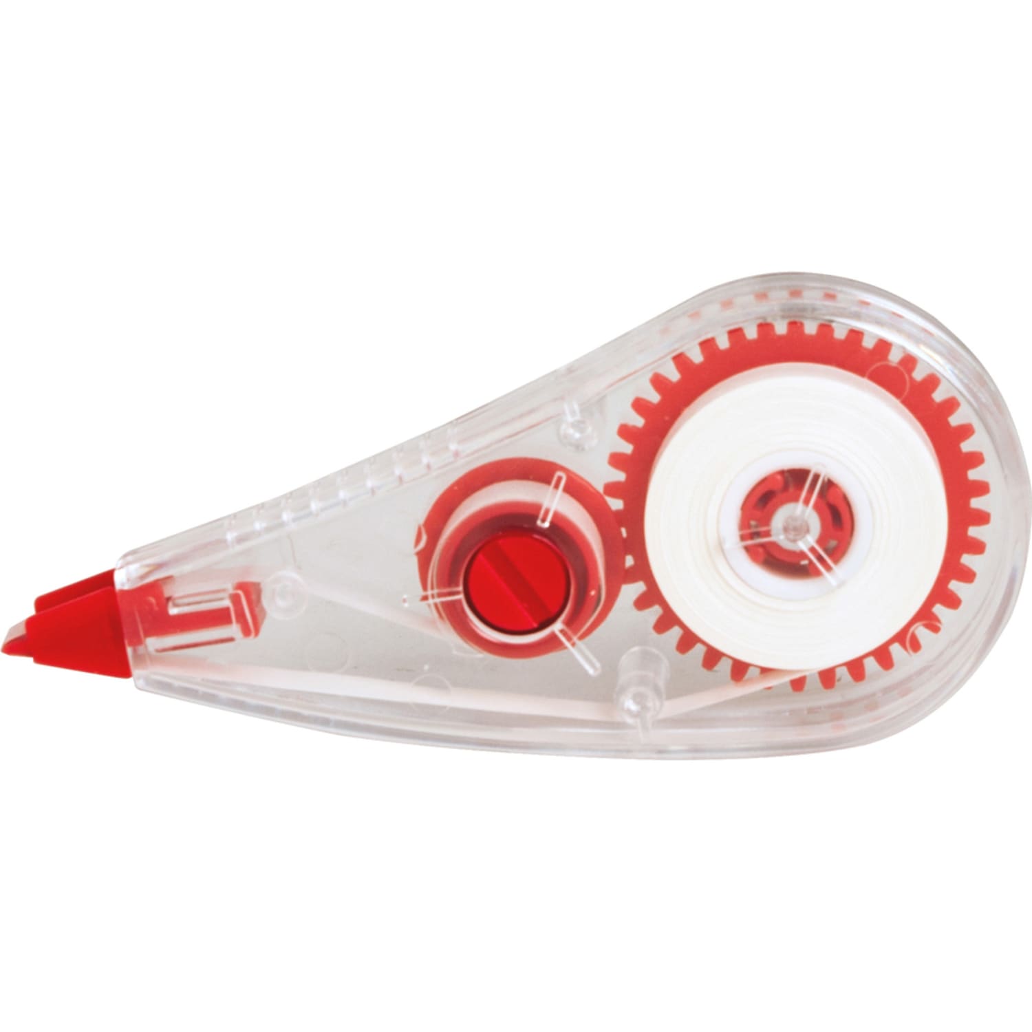 Integra White Correction Tape - 0.20in Tape Width x 19.69 ft Tape Length - White Tape - White Dispenser - Non-refillable - White - 12 / Box - Image 6