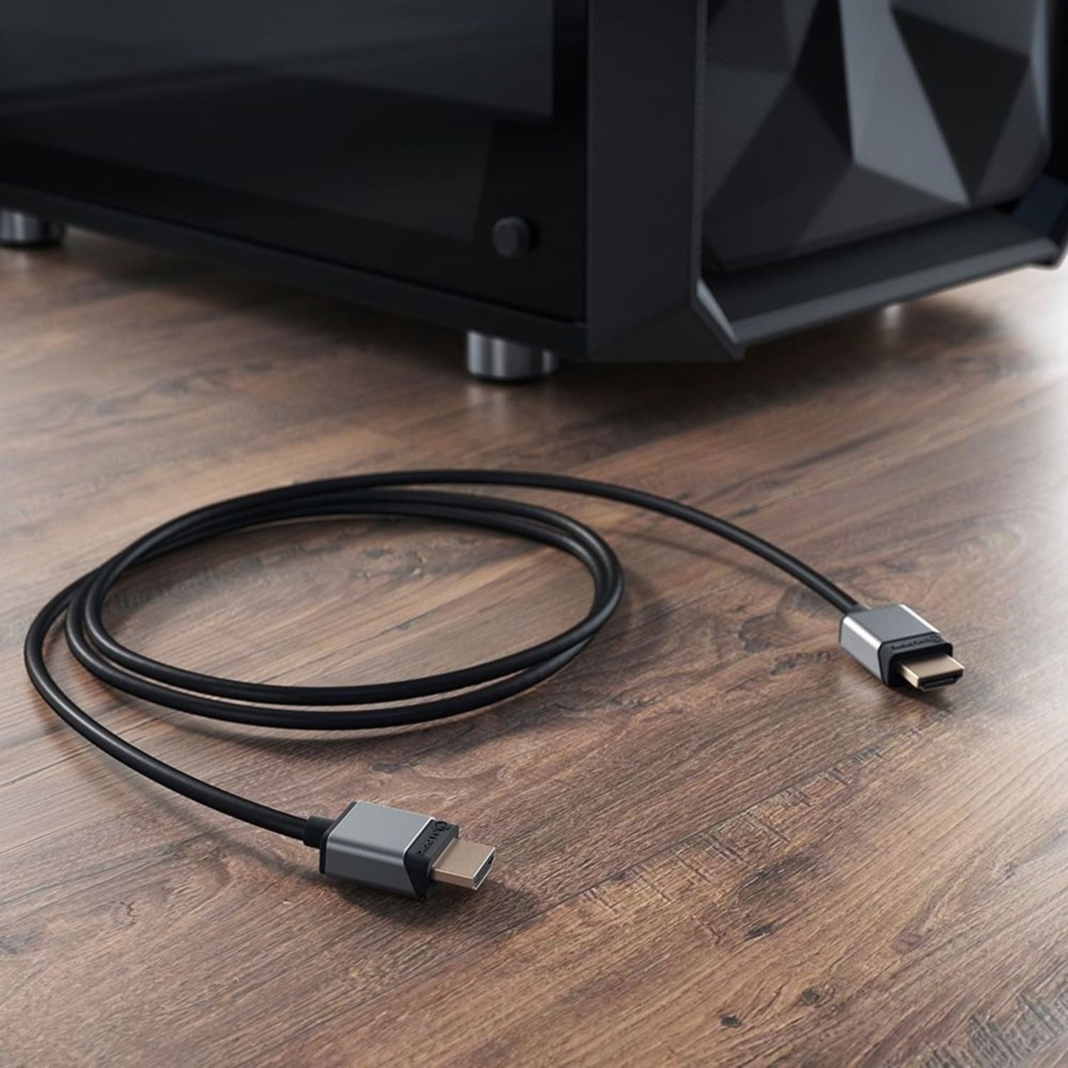 ALOGIC Slim Super Ultra HDMI Cable, 6.5ft, Space Gray - Image 4
