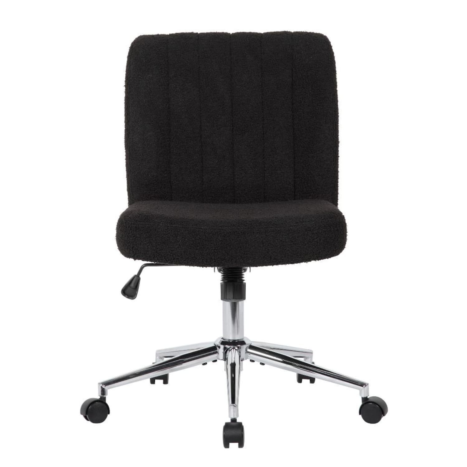 Boss Office Products Boucle Fabric MidBack Task Chair Black PopularChairscom Boss Office Products Boucle Fabric Mid Back Task Chair Black PopularChairscom