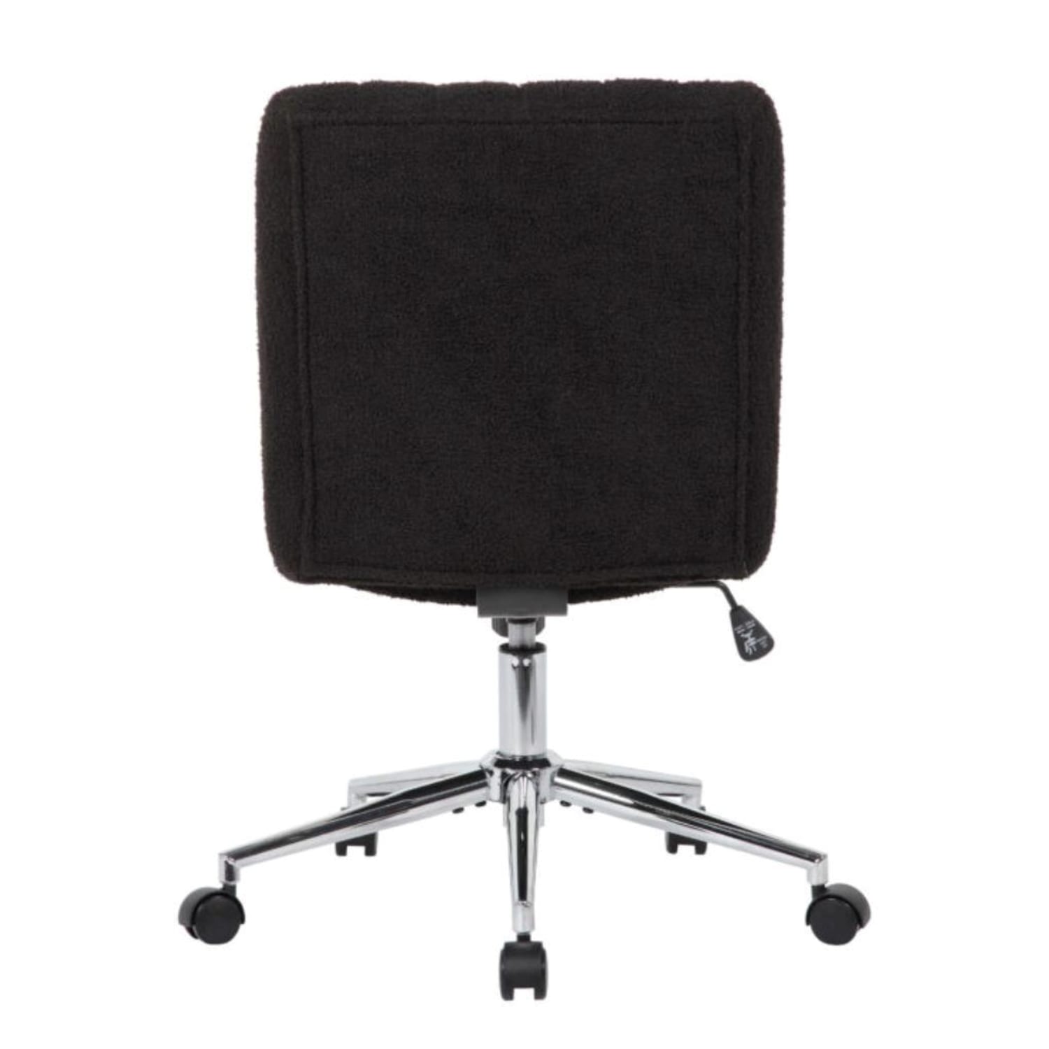 Boss Office Products Boucle Fabric MidBack Task Chair Black PopularChairscom Boss Office Products Boucle Fabric Mid Back Task Chair Black PopularChairscom