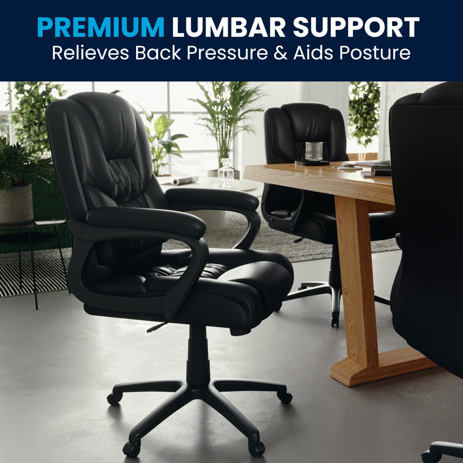 Flash Furniture Flash Fundamentals Big Tall LeatherSoft Faux Leather Office Chair Black PopularChairscom Flash Furniture Flash Fundamentals Big Tall LeatherSoft Faux Leather Office Chair Black PopularChairscom