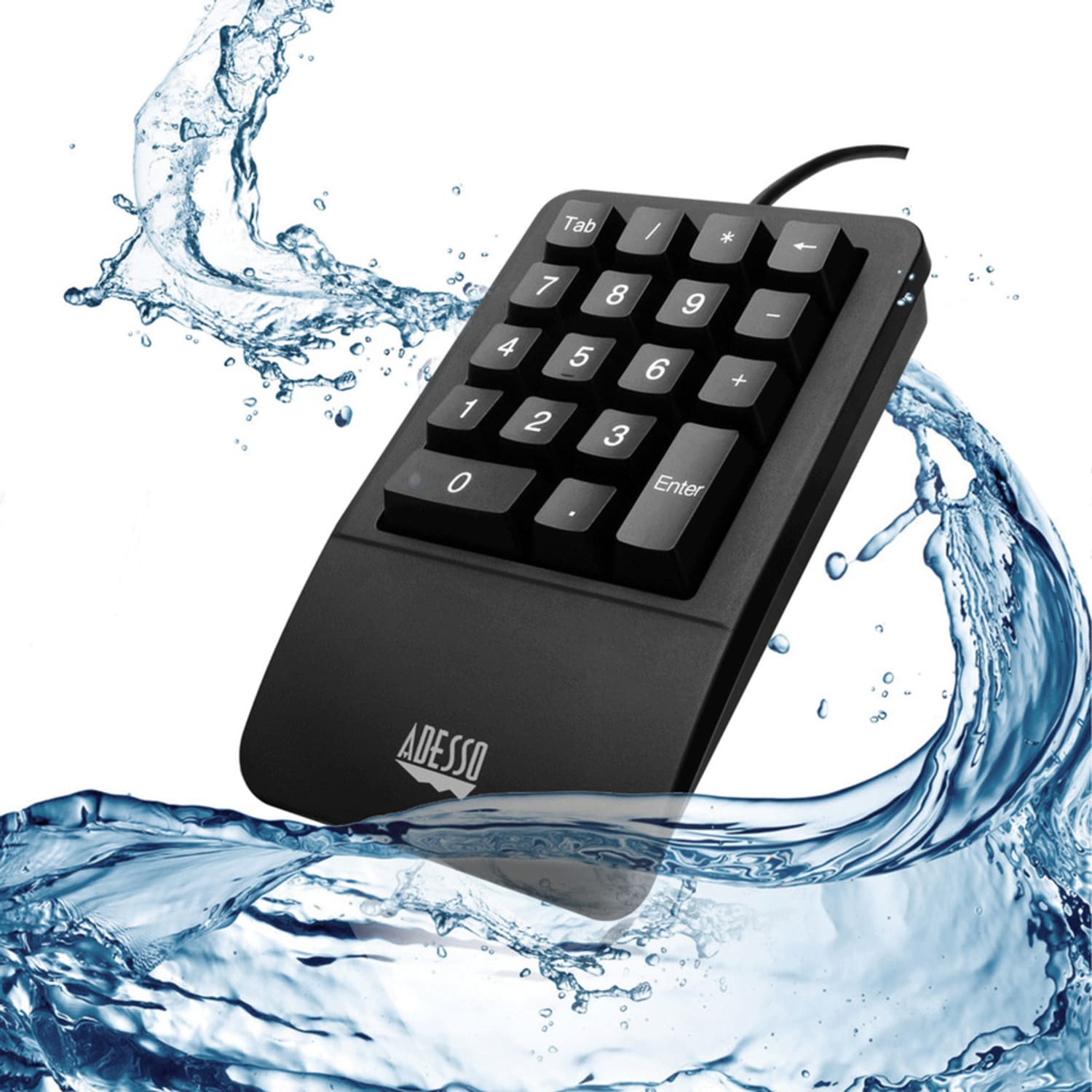 Adesso AKB-618UB EasyTouch USB Ergo Waterproof  Keypad - Image 6