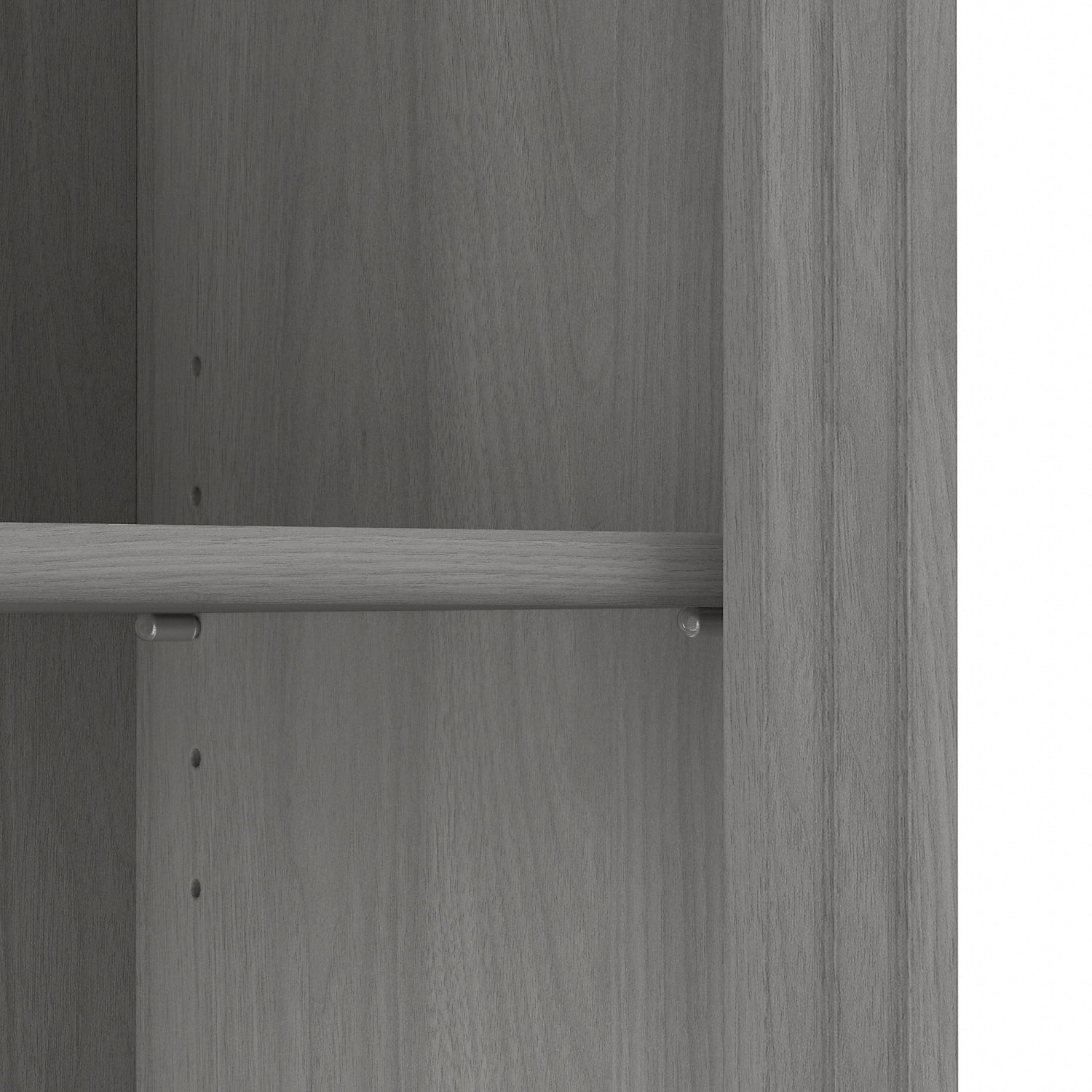 Bush Business Furniture Saratoga 72inH 5-Shelf Bookcase, Modern Gray, Standard Delivery - Image 5