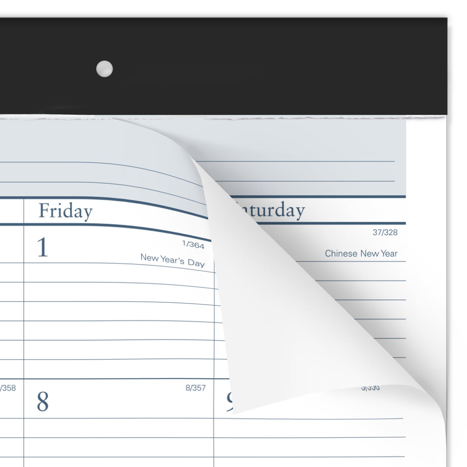 AT-A-GLANCE 2027 Ruled Monthly Desk Pad Calendar, Standard, 21 3/4in x 17in - Image 6