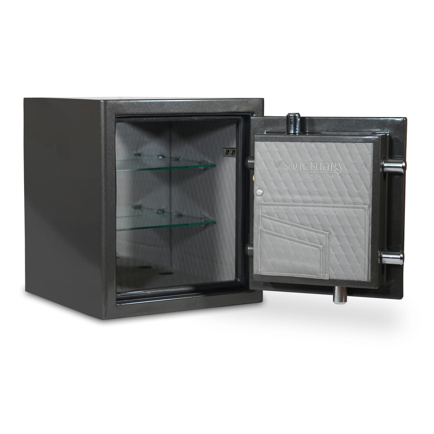 Sanctuary Platinum Digital Home/Office Safe, 1.96 Cu. Ft., Dark Grey Metallic - Image 4