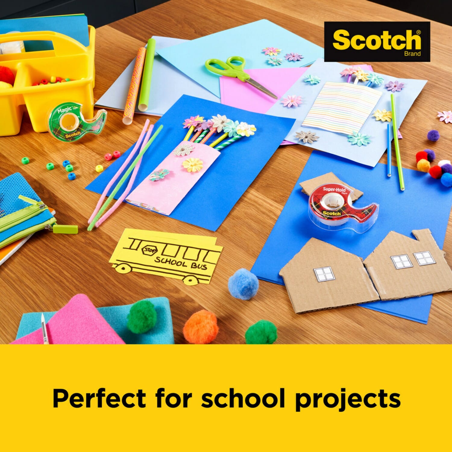 Post-it and Scotch Brand Essentials Pack, 7 Pads of Assorted Super Sticky Notes - ANYWHERE-SIOC - Image 5