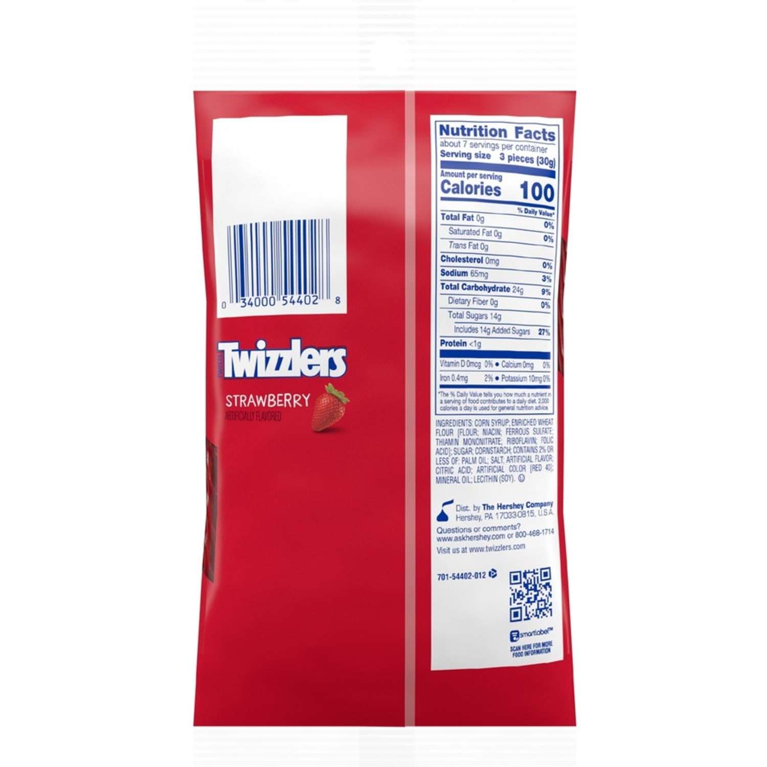 Twizzlers Strawberry Twists, 7 Oz, Case Of 12 Packs - Image 6