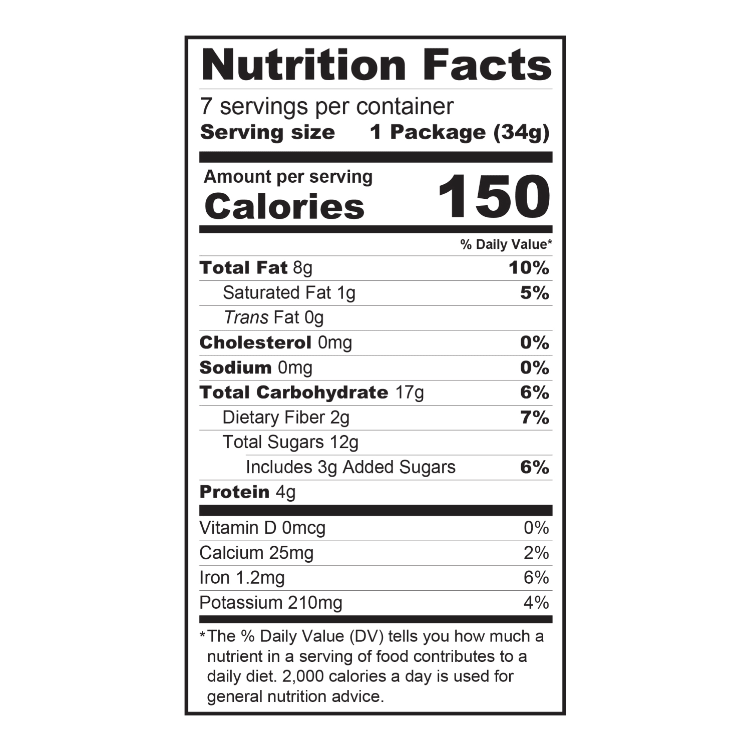 NATUREs GARDEN High Energy Mix Multipack, 7 Count, 6 Pack - Image 6