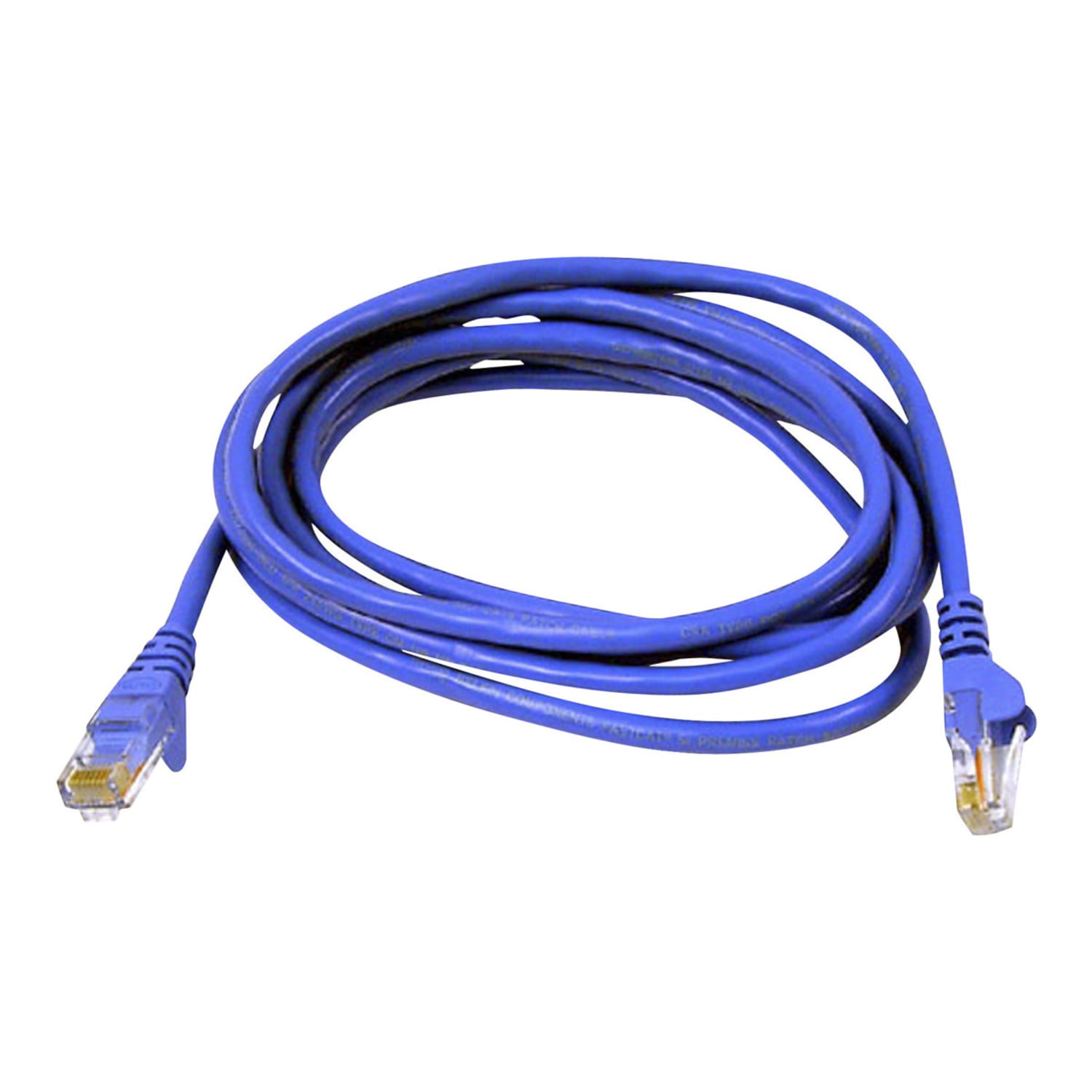 Belkin High Performance - Patch cable - RJ-45 (M) to RJ-45 (M) - 5.9 in - UTP - CAT 6 - molded, snagless - blue -  - A3L98006INBLS