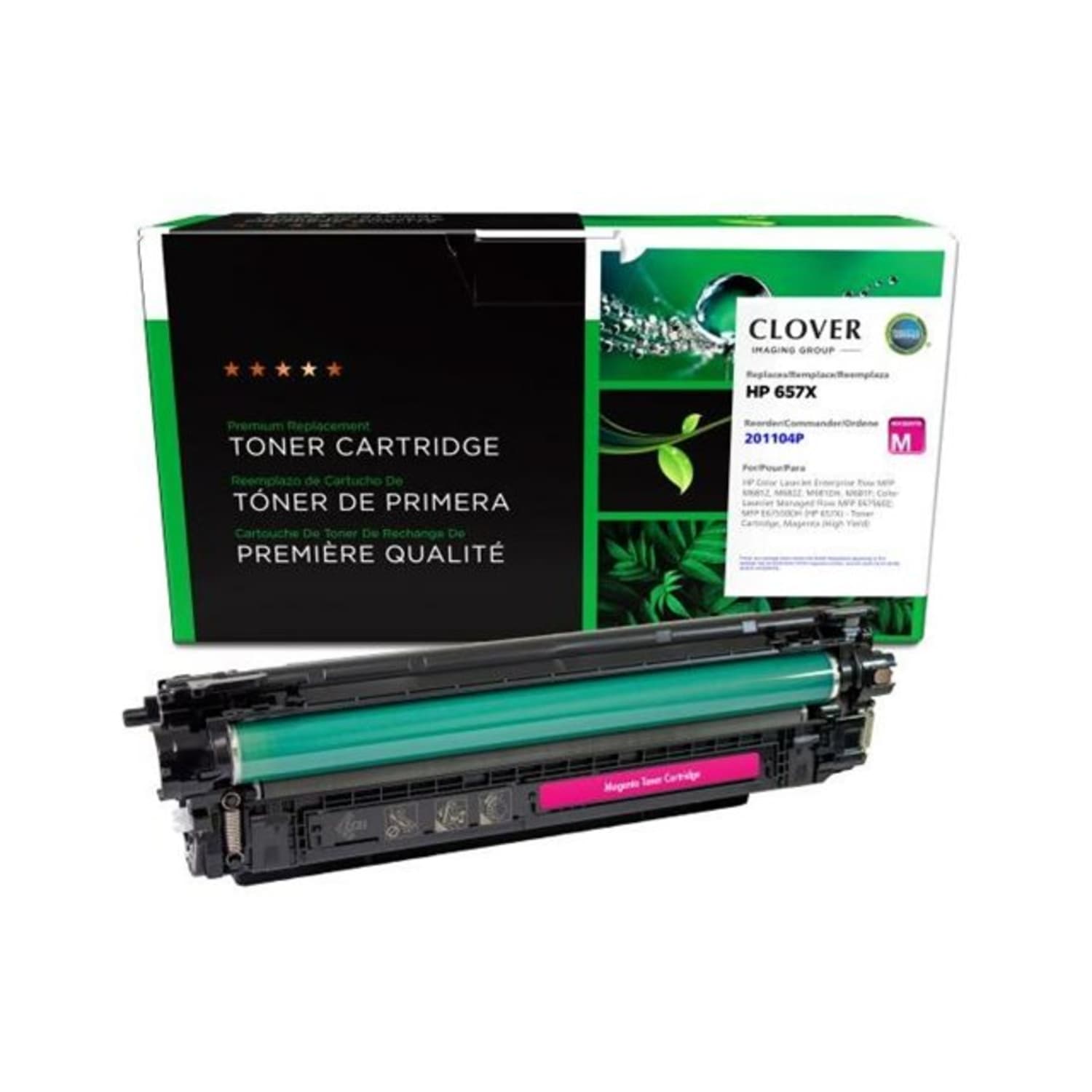 Office Depot Remanufactured Magenta High Yield Toner Cartridge Replacement For HP 657X, OD657XM - Image 4