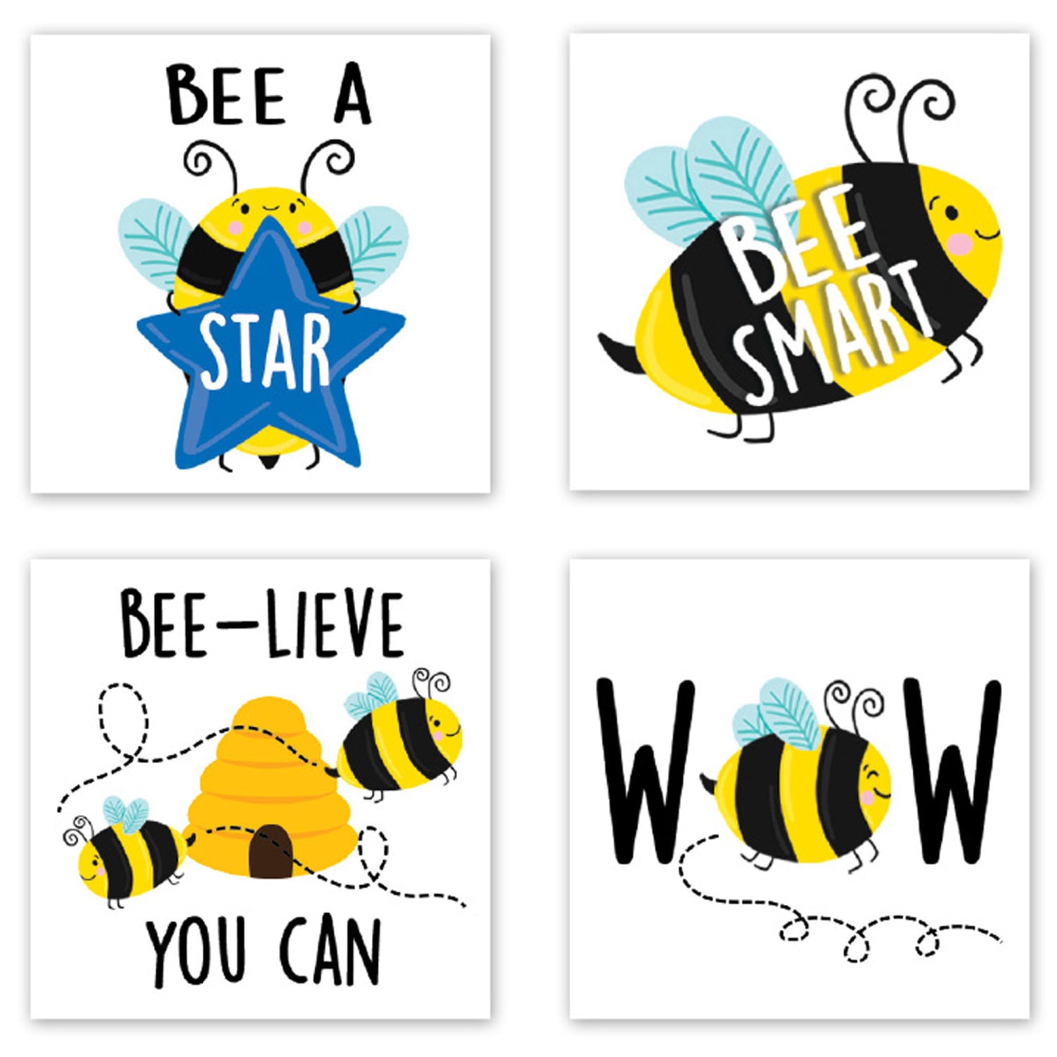 Creative Teaching Press Reward Stickers, 1-1/2in, Bees, 60 Stickers Per Pack, Set Of 6 Packs - Image 4