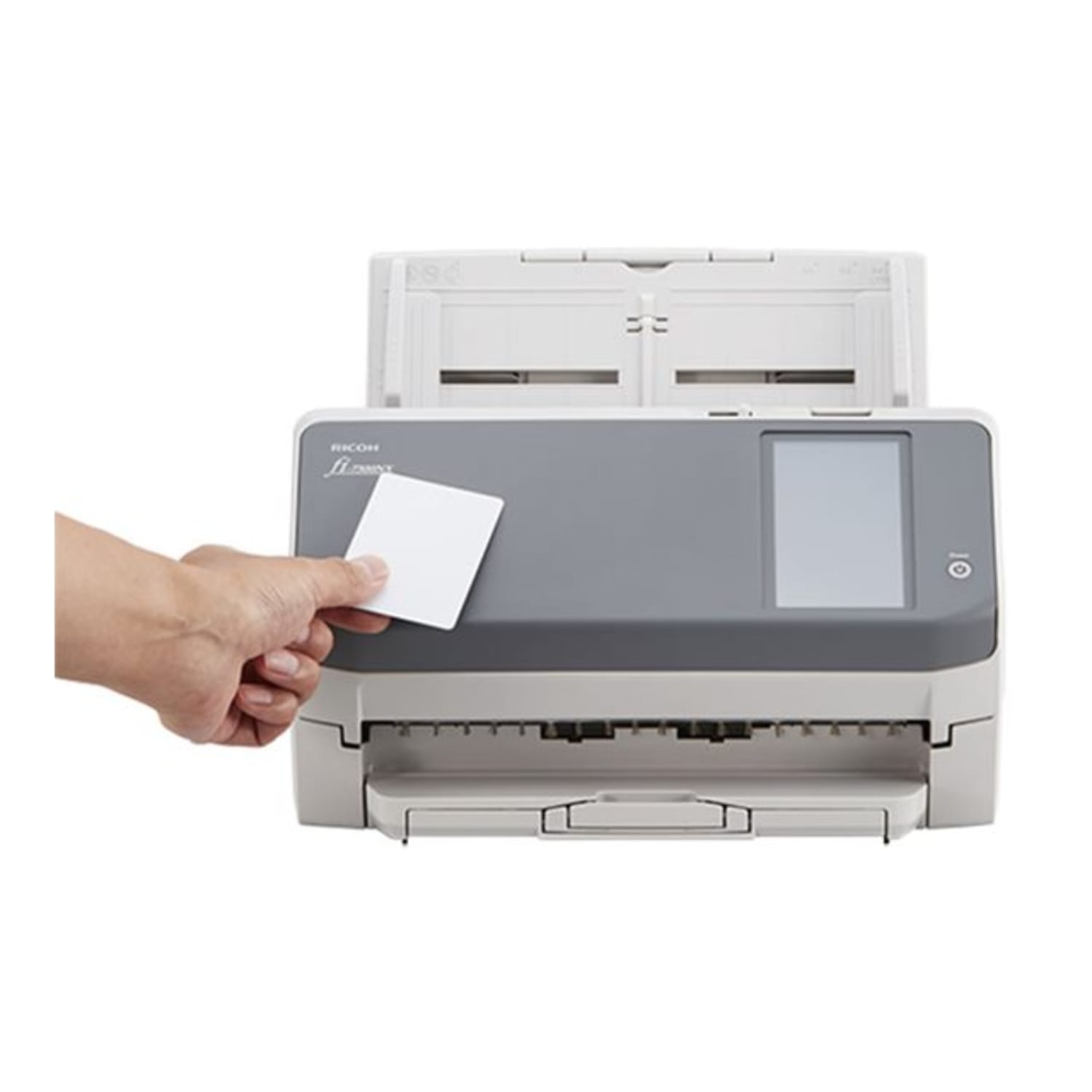 Ricoh fi 7300NX - Document scanner - Dual CCD - Duplex -  - 600 dpi x 600 dpi - up to 60 ppm (mono) / up to 60 ppm (color) - ADF (80 sheets) - up to 4000 scans per day - Gigabit LAN, Wi-Fi, USB 3.1 Gen 1 - Image 4