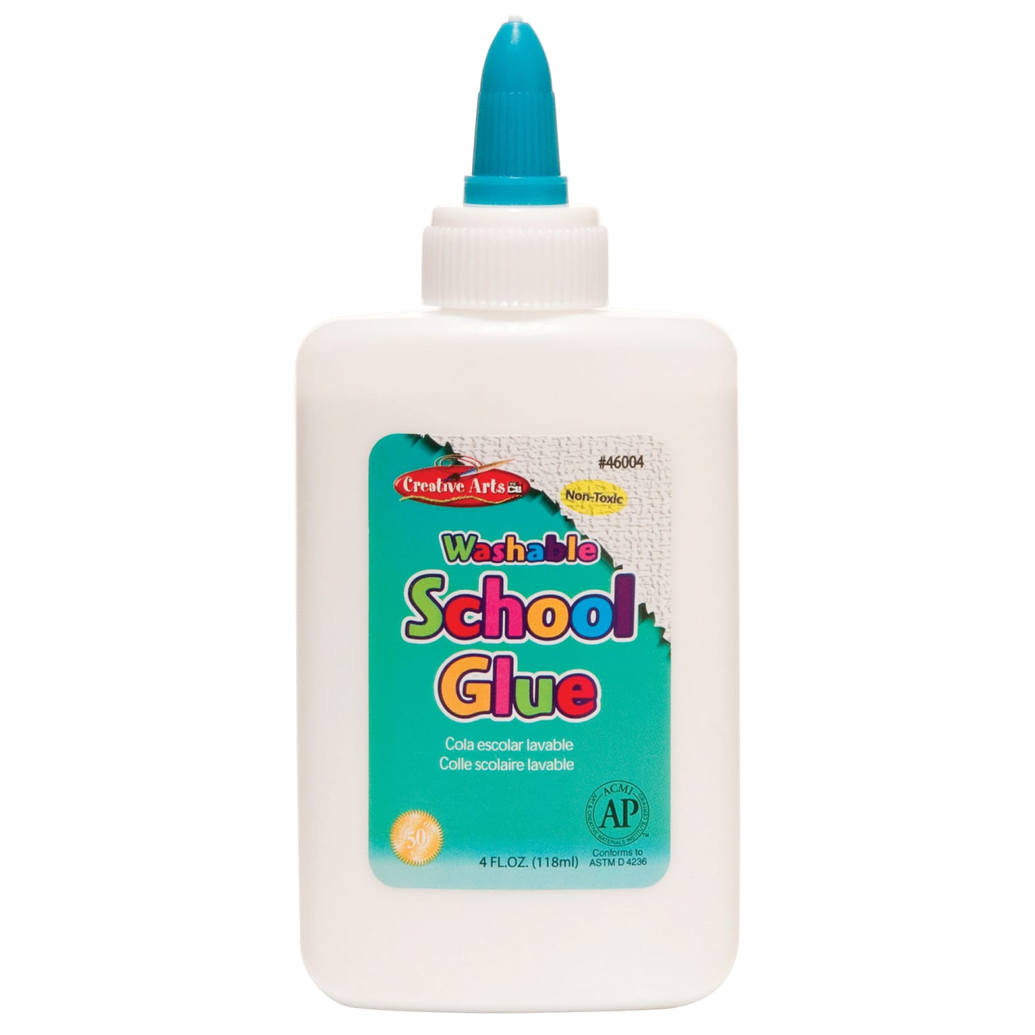 Charles Leonard Economy Washable School Glue, 4 Oz, Pack Of 24 Bottles - Image 3