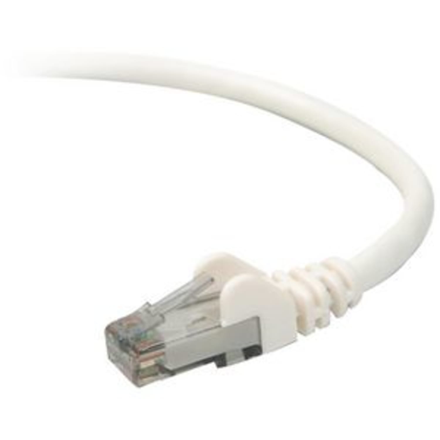 Belkin Cat6 Network Cable - RJ-45 Male Network - RJ-45 Male Network - 9ft - White - Image 3