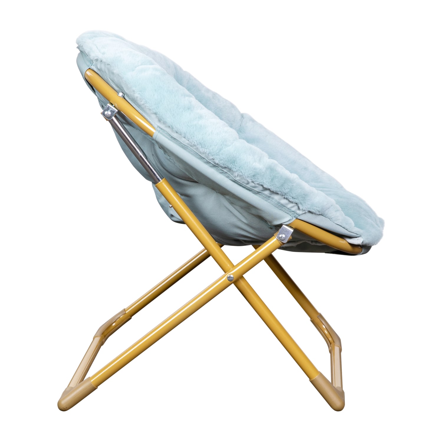 Flash Furniture Gwen 23in Kids Cozy Mini Folding Saucer Chair Faux Fur Moon Chair for Toddlers and Bedroom Dusty Aqua Faux FurSoft Gold Frame PopularChairscom Flash Furniture Gwen 23in Kids Cozy Mini Folding Saucer Chair Faux Fur Moon Chair for Toddlers and Bedroom Dusty Aqua Faux FurSoft Gold Frame PopularChairscom