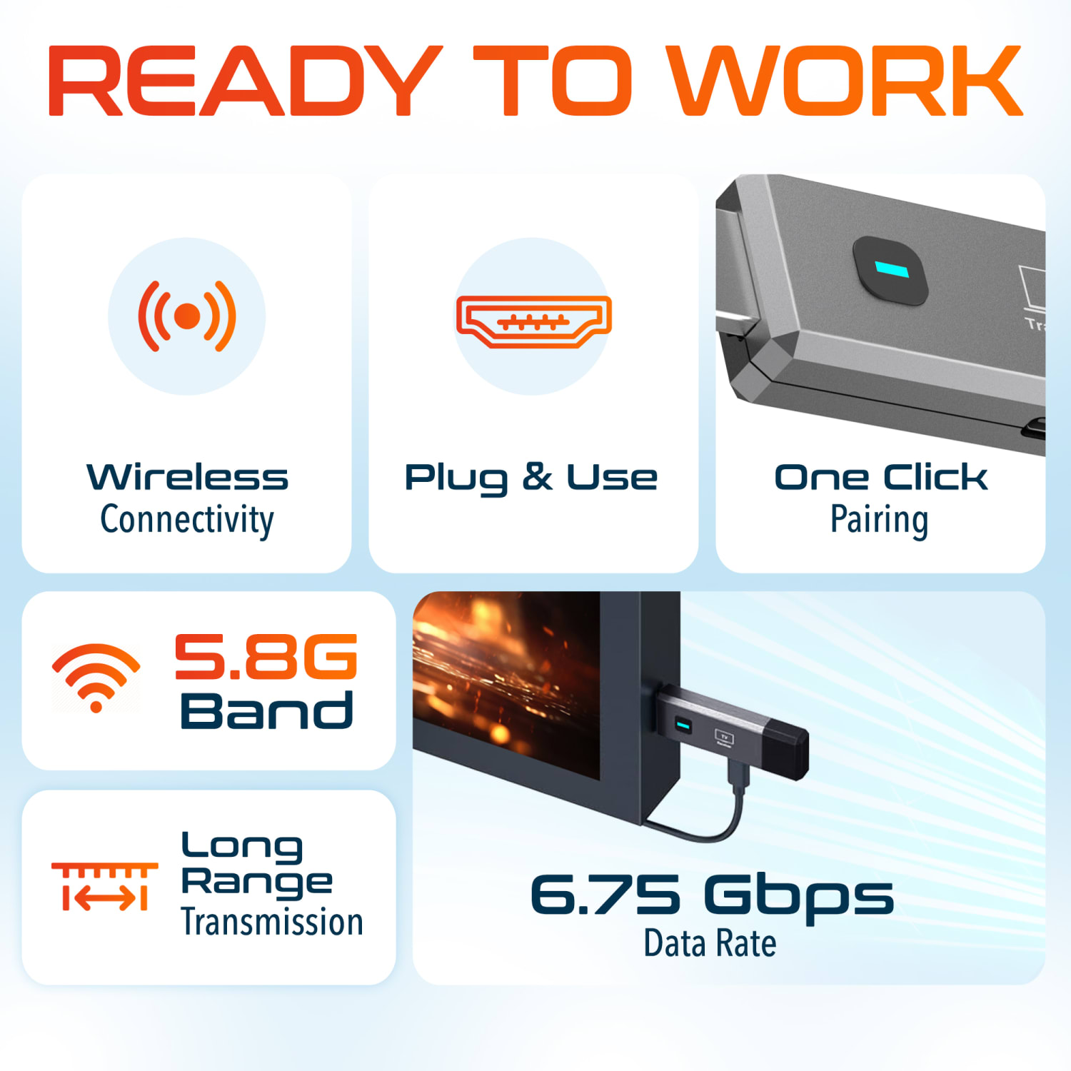 Delton E2 Wireless HDMI Transmitter And Receiver - Image 6