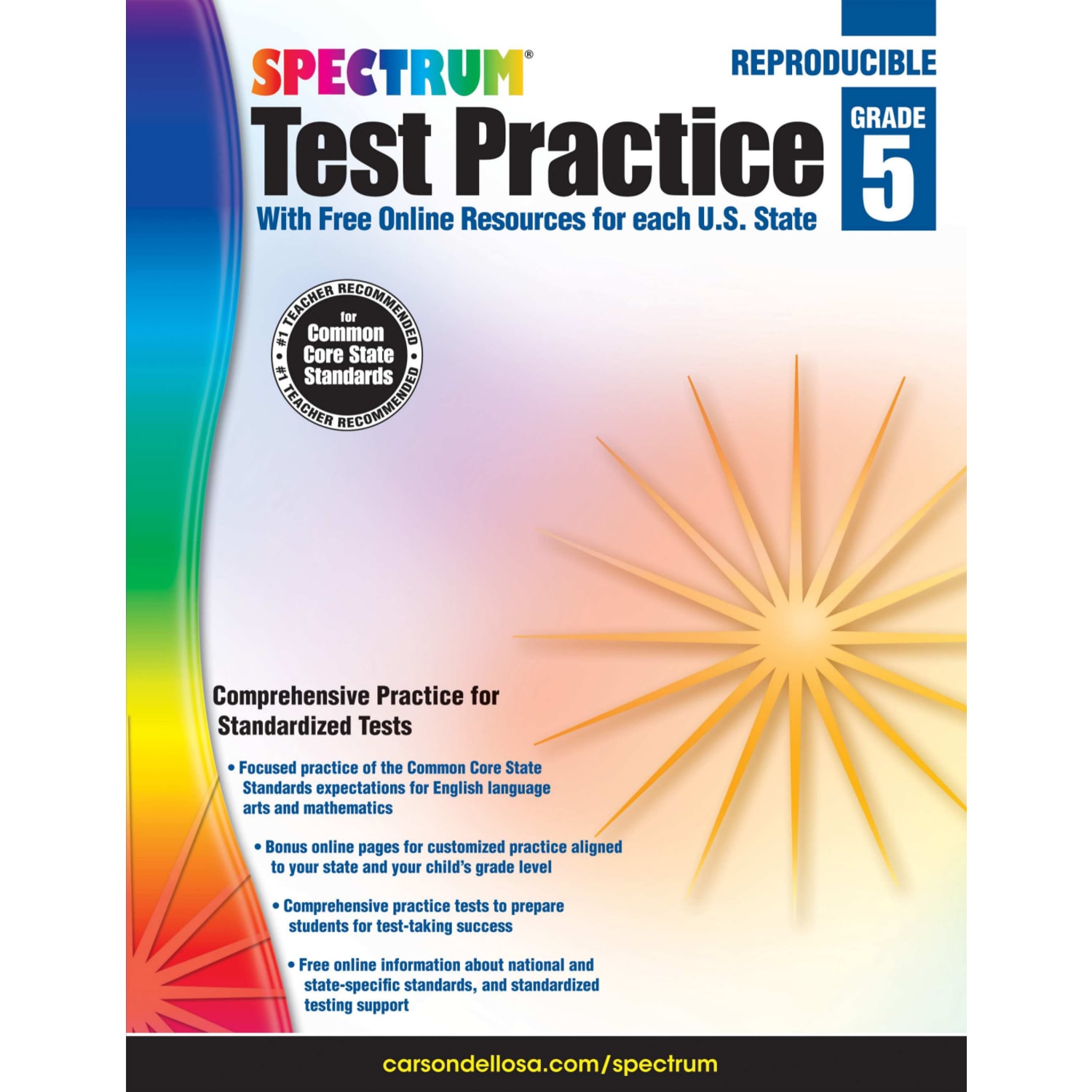 Spectrum Test Practice Workbook, Grade 6