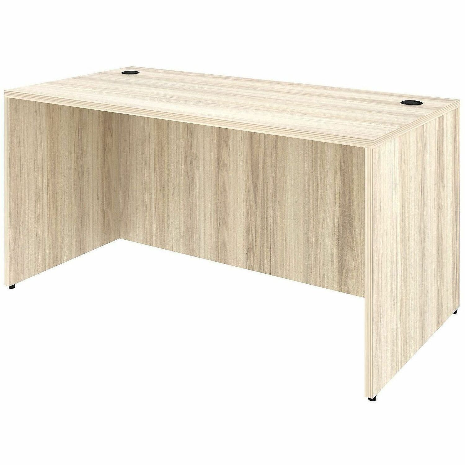 Lorell Essentials Retangular Desk Shell - 29.50in Height x 60in Width x 30in Depth - Assembly Required - Modern Elm - 1 Each