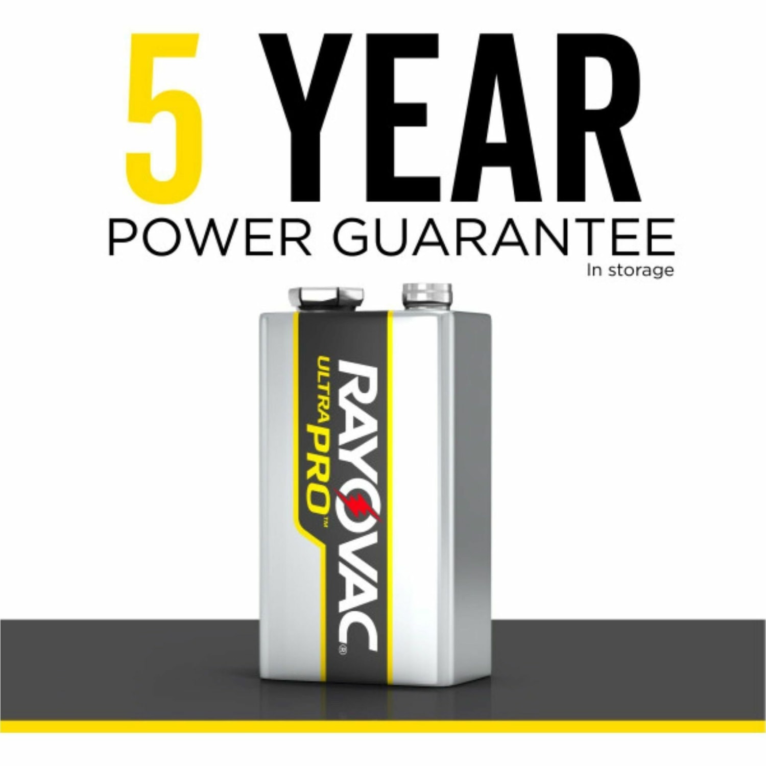 Rayovac 9-Volt Ultra-Pro Alkaline Battery, 12-Packs - For Multipurpose - 9V - 9 V DC - 12/Pack - 12 / Carton - Image 3