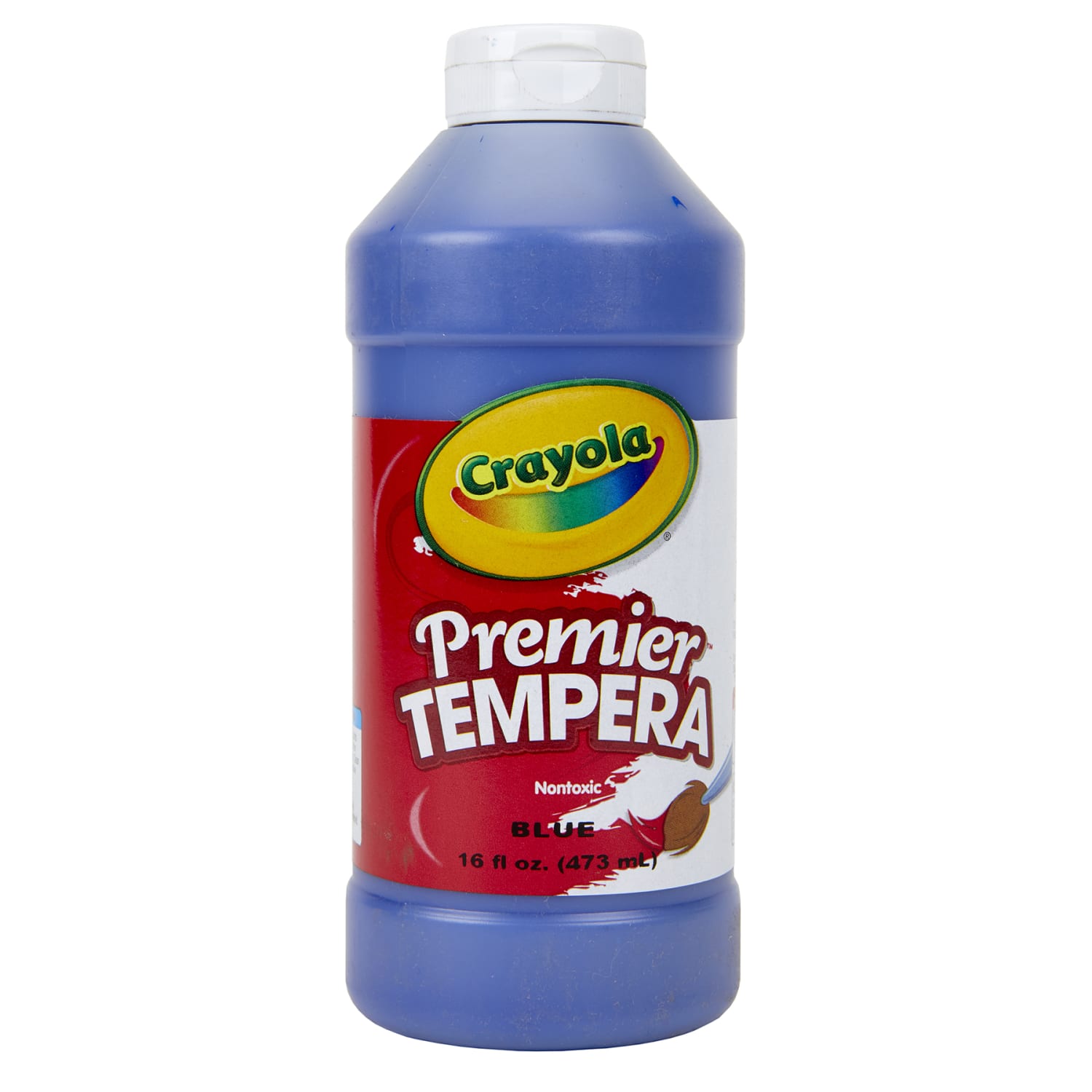 Crayola Premier Tempera Paints, 16 Oz, Blue, Pack Of 3 Paints - Image 3