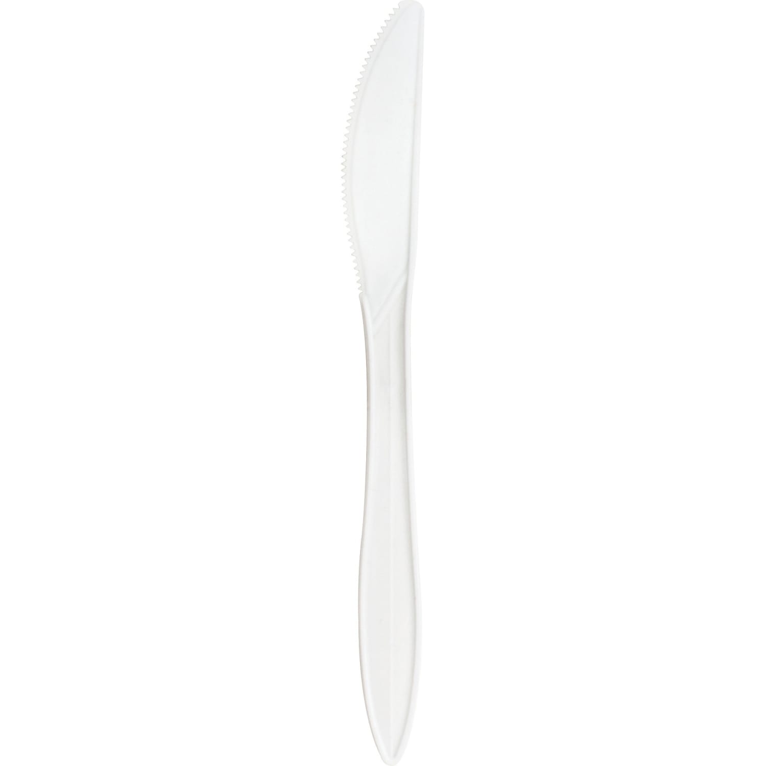 Genuine Joe Heavy/Medium-Weight Polypropylene Knives, White, Box Of 1,000 - Image 3