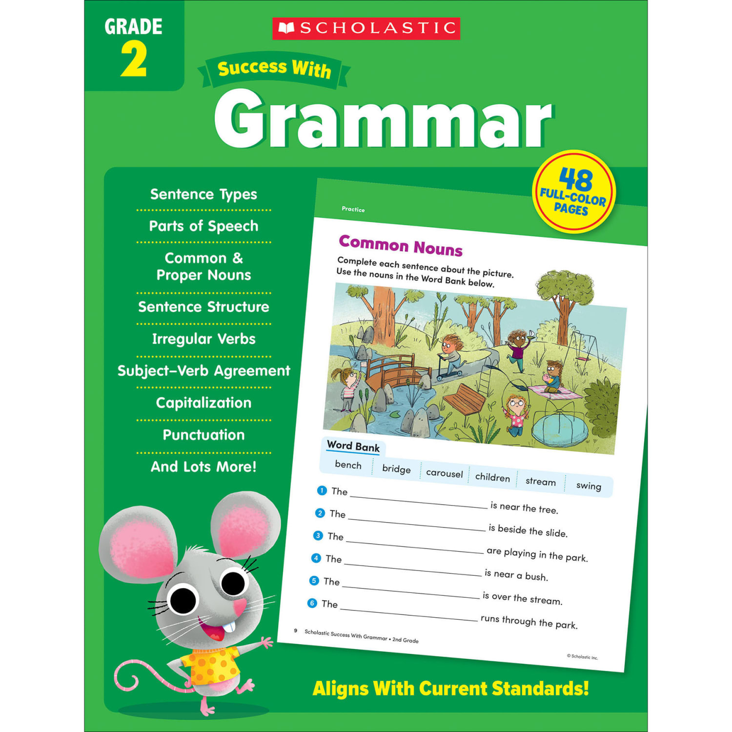 Scholastic Teacher Resources Grade Success Workbooks, 2nd Grade, Set Of 4 Books - Image 5