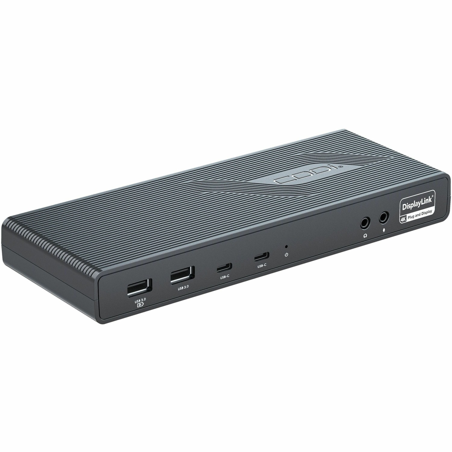 CODi Dual USB-C 4K Universal Docking Station - 60 W - USB Type C - 2 Displays Supported - 4K - 3840x 2160 - A01200