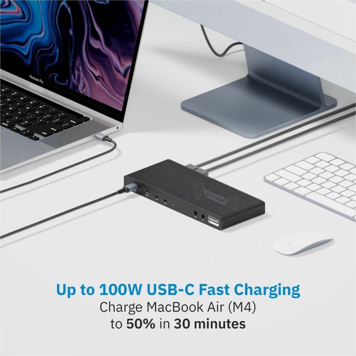 CODi Dual USB-C 4K Universal Docking Station - 60 W - USB Type C - 2 Displays Supported - 4K - 3840x 2160 - A01200 - Image 4