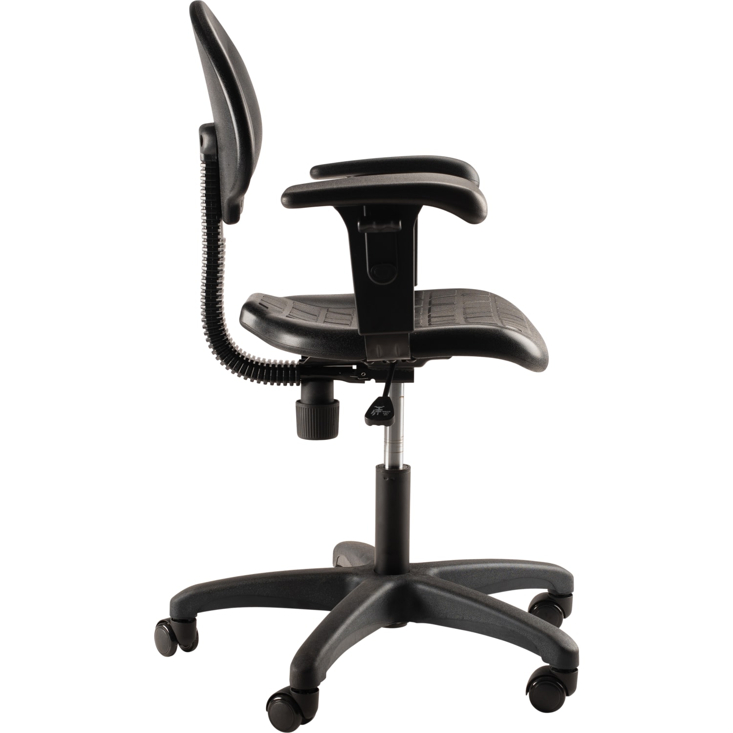 National Public Seating 6700 Series Kangaroo Polyurethane Task Chair With Arms 16in to 21in Seat Height Black PopularChairscom National Public Seating 6700 Series Kangaroo Polyurethane Task Chair With Arms 16in to 21in Seat Height Black PopularChairscom