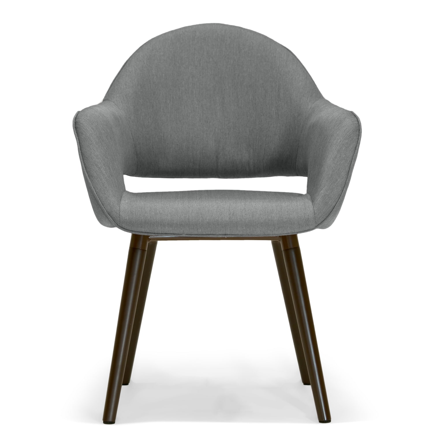 Glamour Home Adel Dining Chairs, Gray, Set Of 2 Chairs - Image 3