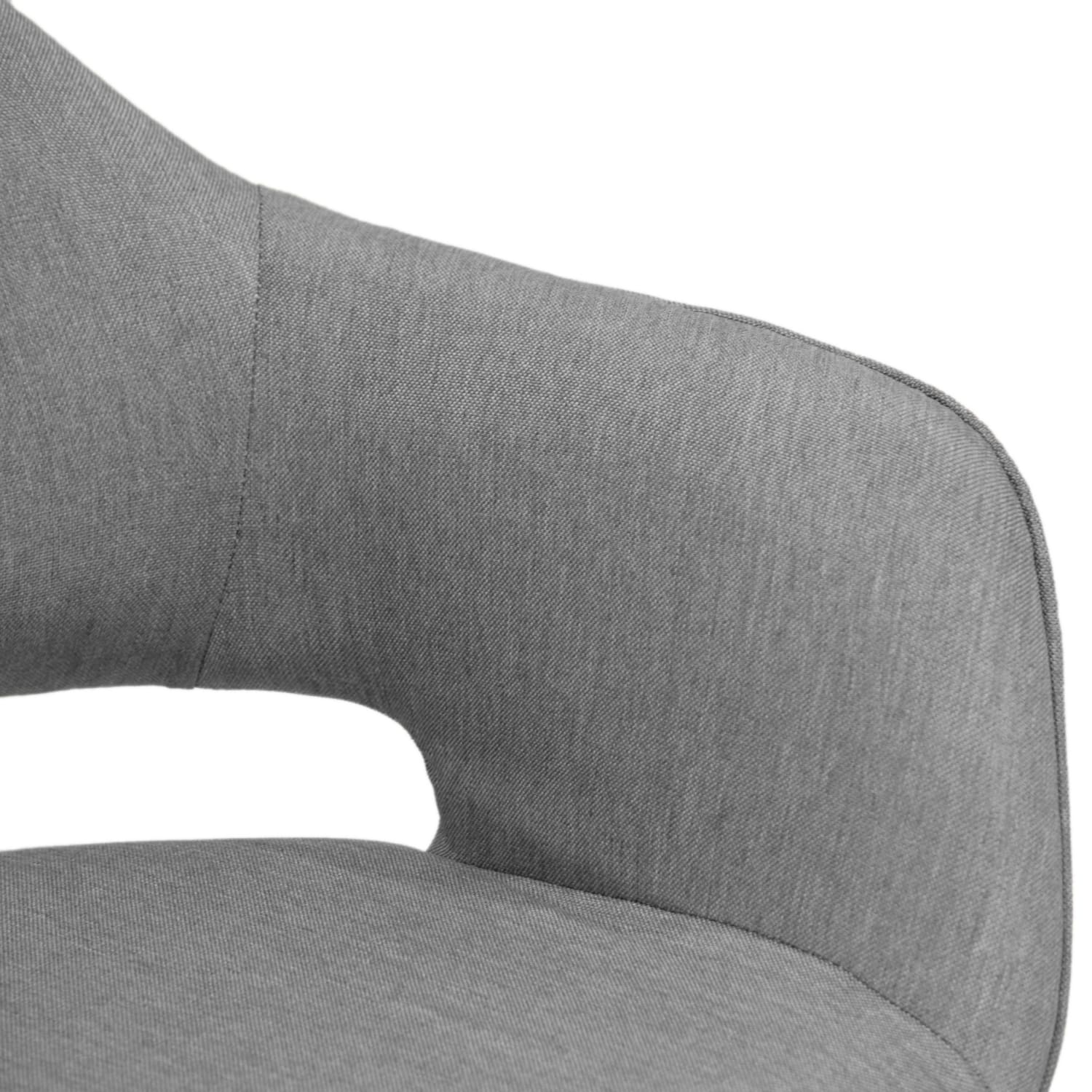 Glamour Home Adel Dining Chairs, Gray, Set Of 2 Chairs - Image 7