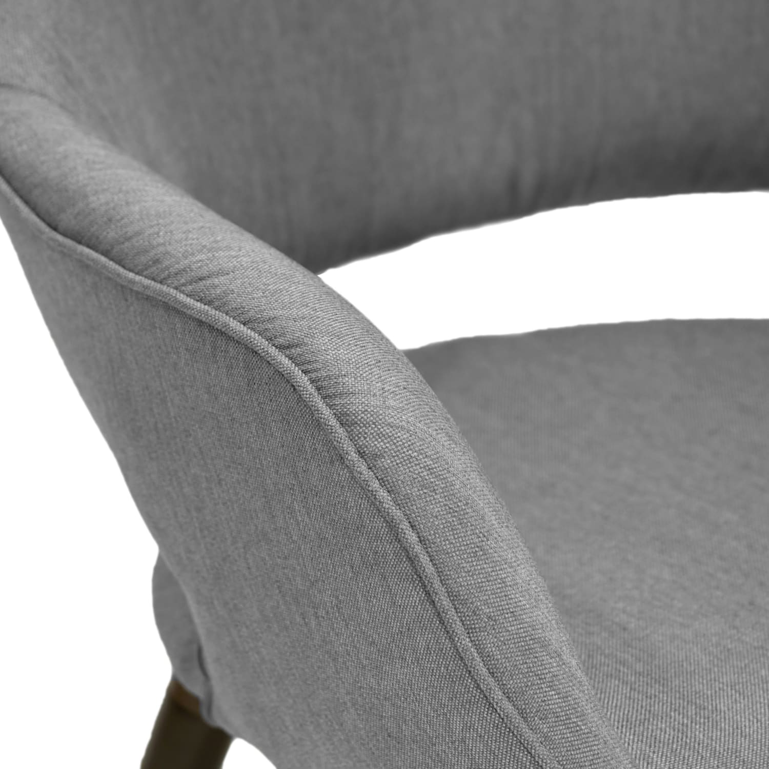 Glamour Home Adel Dining Chairs, Gray, Set Of 2 Chairs - Image 8