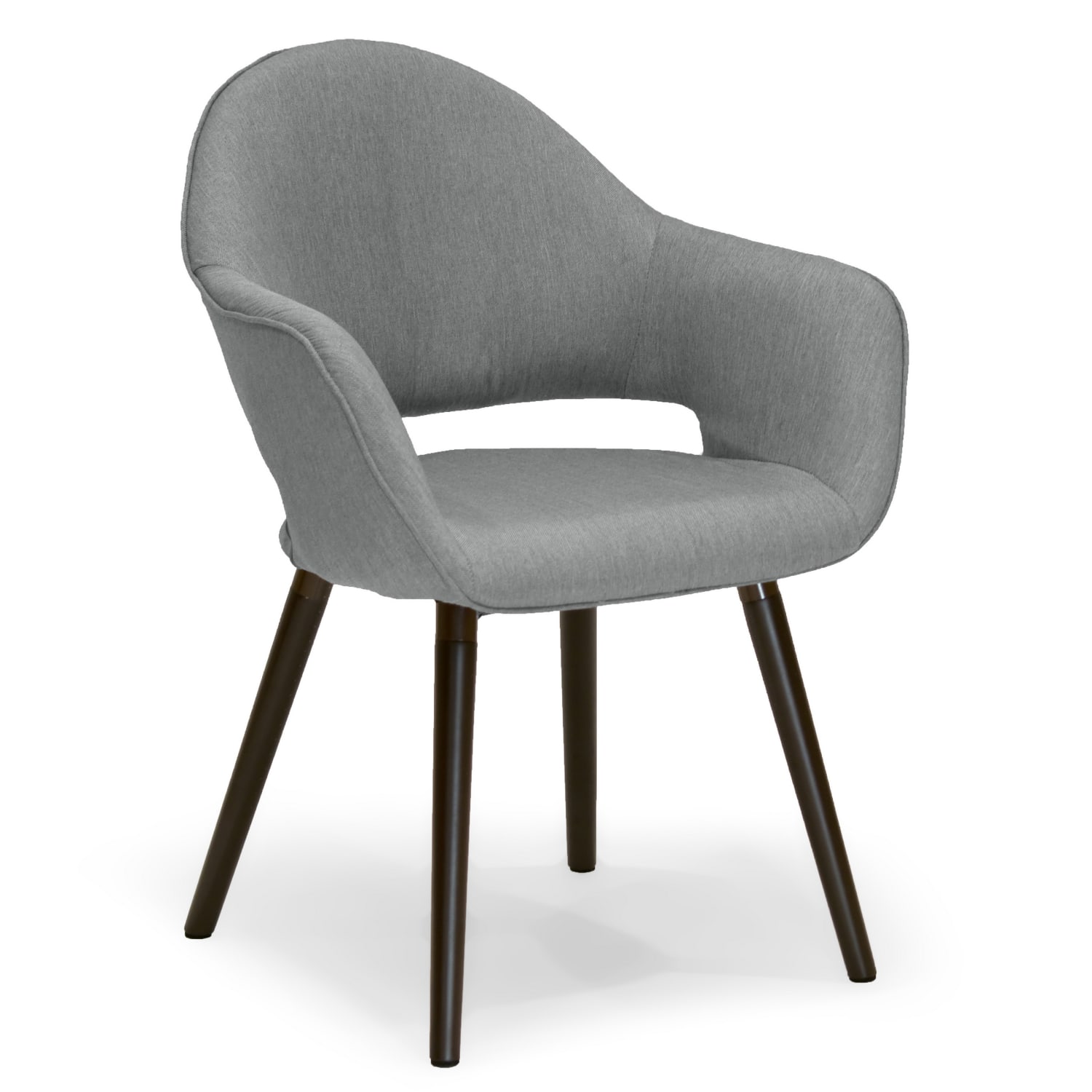 Glamour Home Adel Dining Chairs, Gray, Set Of 2 Chairs - Image 10