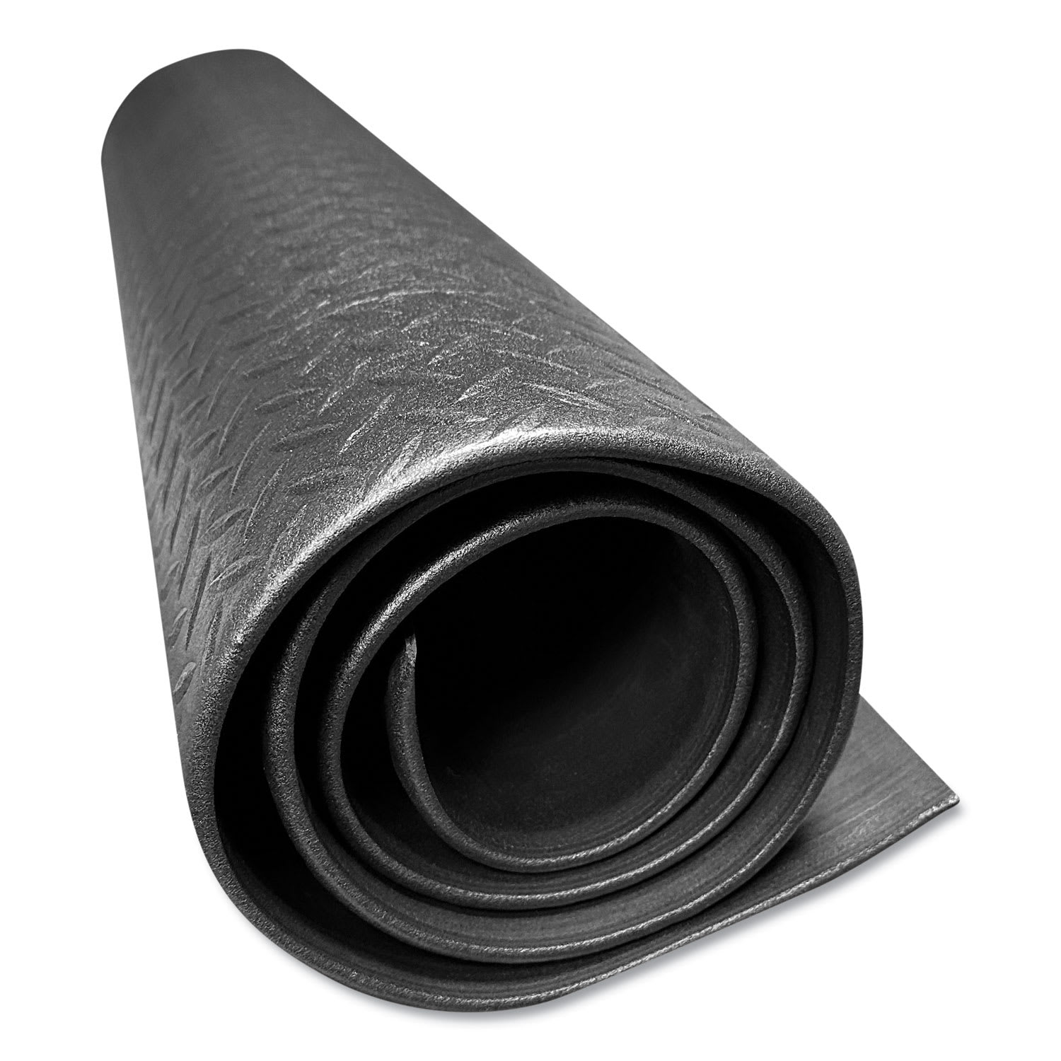 Crown Tuff-Spun Foot Lover Diamond Surface Mat, Rectangular, 36 x 60, Black - Image 3