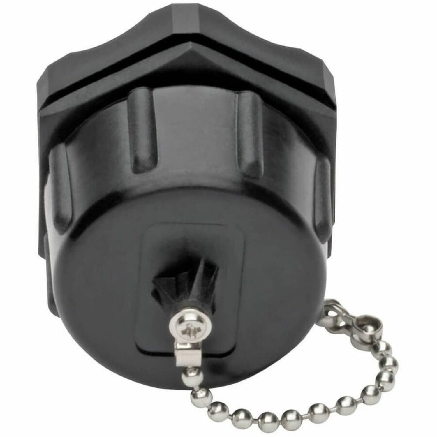 Eaton Tripp Lite Series Keystone Jack Cat6/Cat5e, RJ45, Shielded, Dust Cap, Industrial - 110 Punch Down, IP68, TAA - Modular insert - outdoor - CAT 6a - STP - RJ-45 - black - TAA Compliant - Image 4