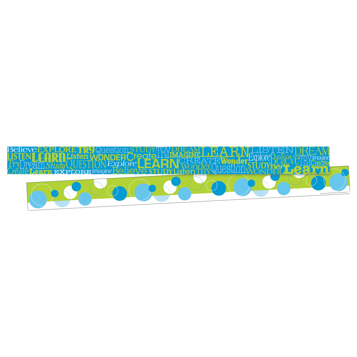 Barker Creek Double-Sided Border Strips, 3in x 35in, Word Wall, Set Of 36 - Image 3