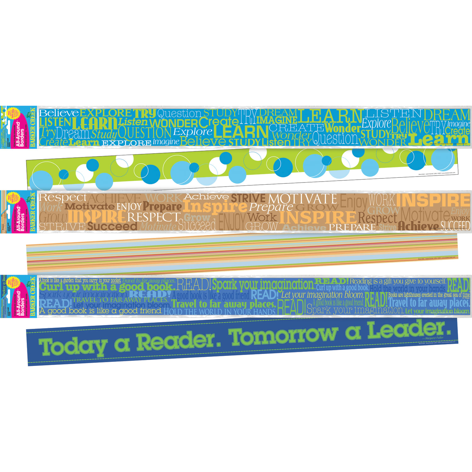 Barker Creek Double-Sided Border Strips, 3in x 35in, Word Wall, Set Of 36 - Image 6