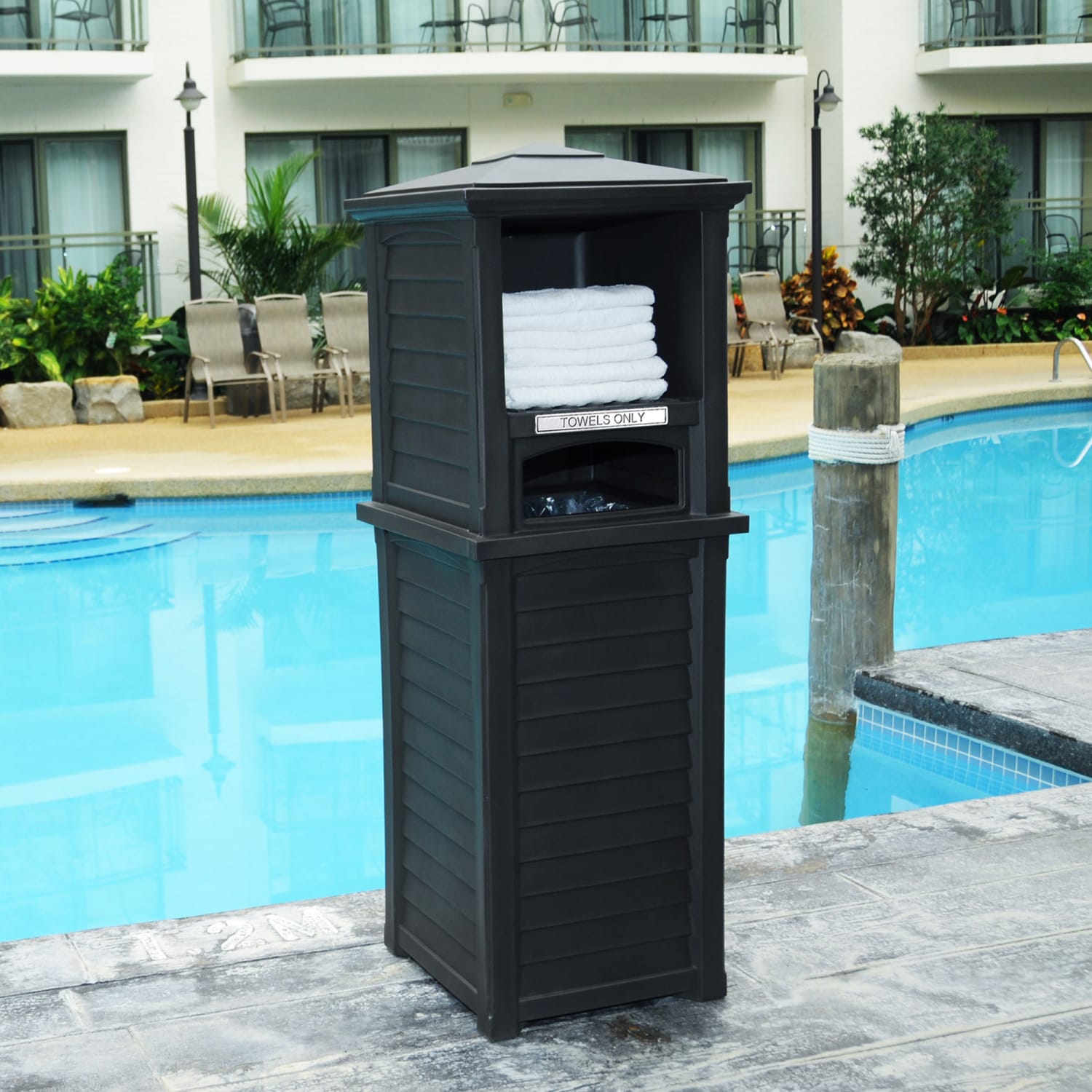 Mayne Lakeland Towel Valet, Black - Image 4