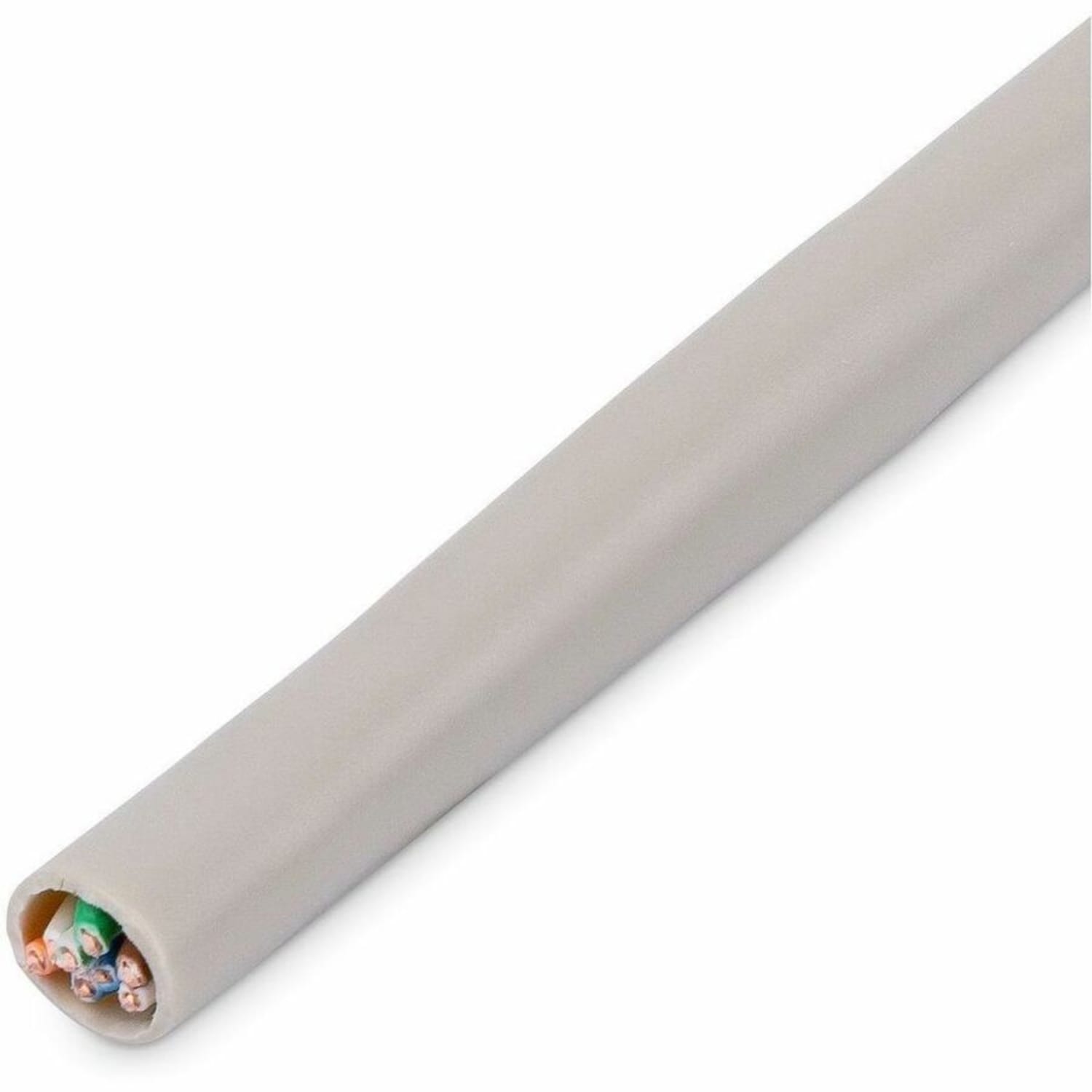 StarTech.com 1000 ft Roll of Gray Plenum CMP Cat5e Solid UTP Bulk Cable - Cat5e Bulk Cable - Plenum Rated Cat5e - 1000 ft Roll of Gray Plenum CMP Cat5e Solid UTP Bulk Cable - CMP / FT6 Plenum Rated - Ethernet Cat 5e Bulk Box - 24 AWG - Image 3