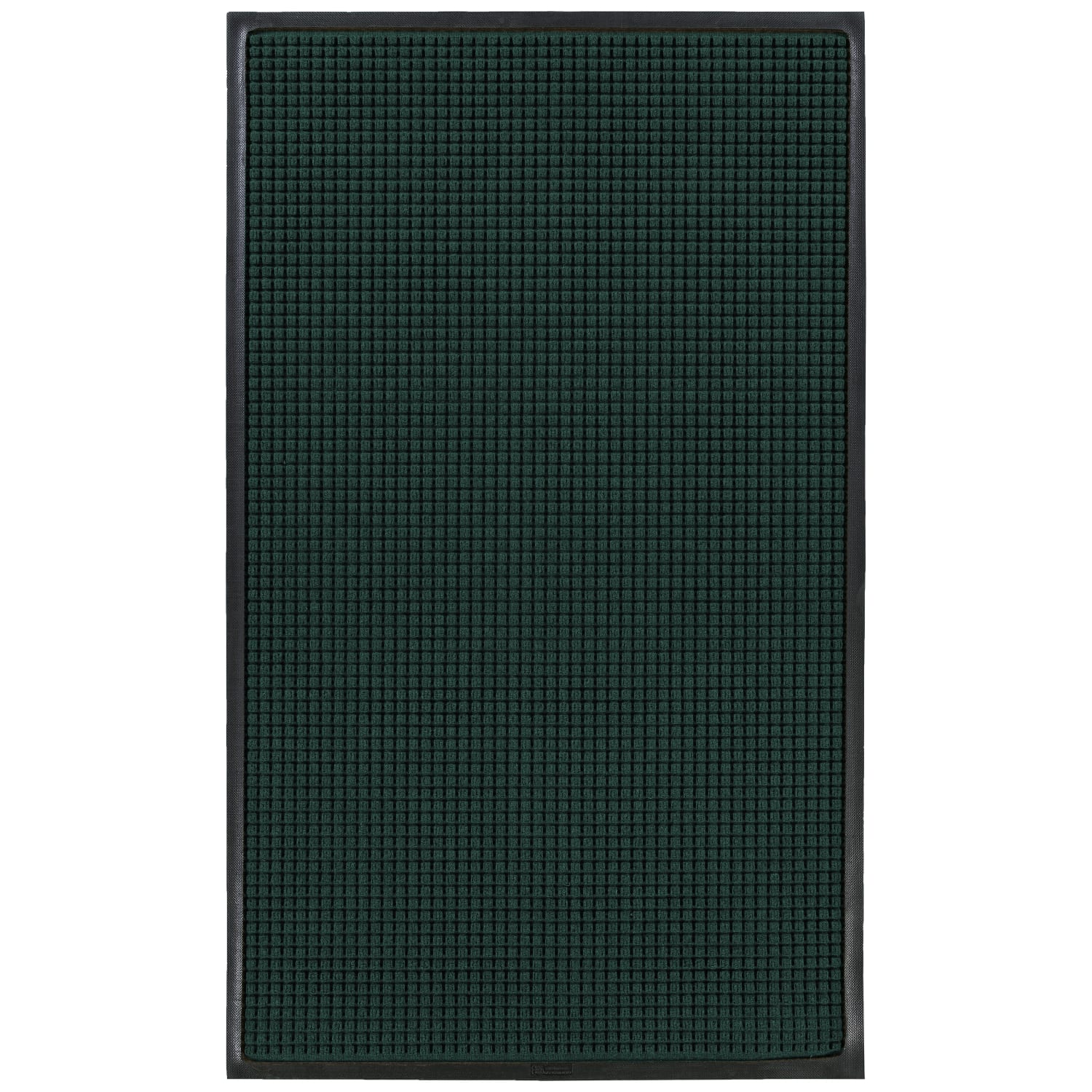 M+A Matting WaterHog Squares Classic Floor Mat, 4ft x 10ft, Evergreen - Image 3