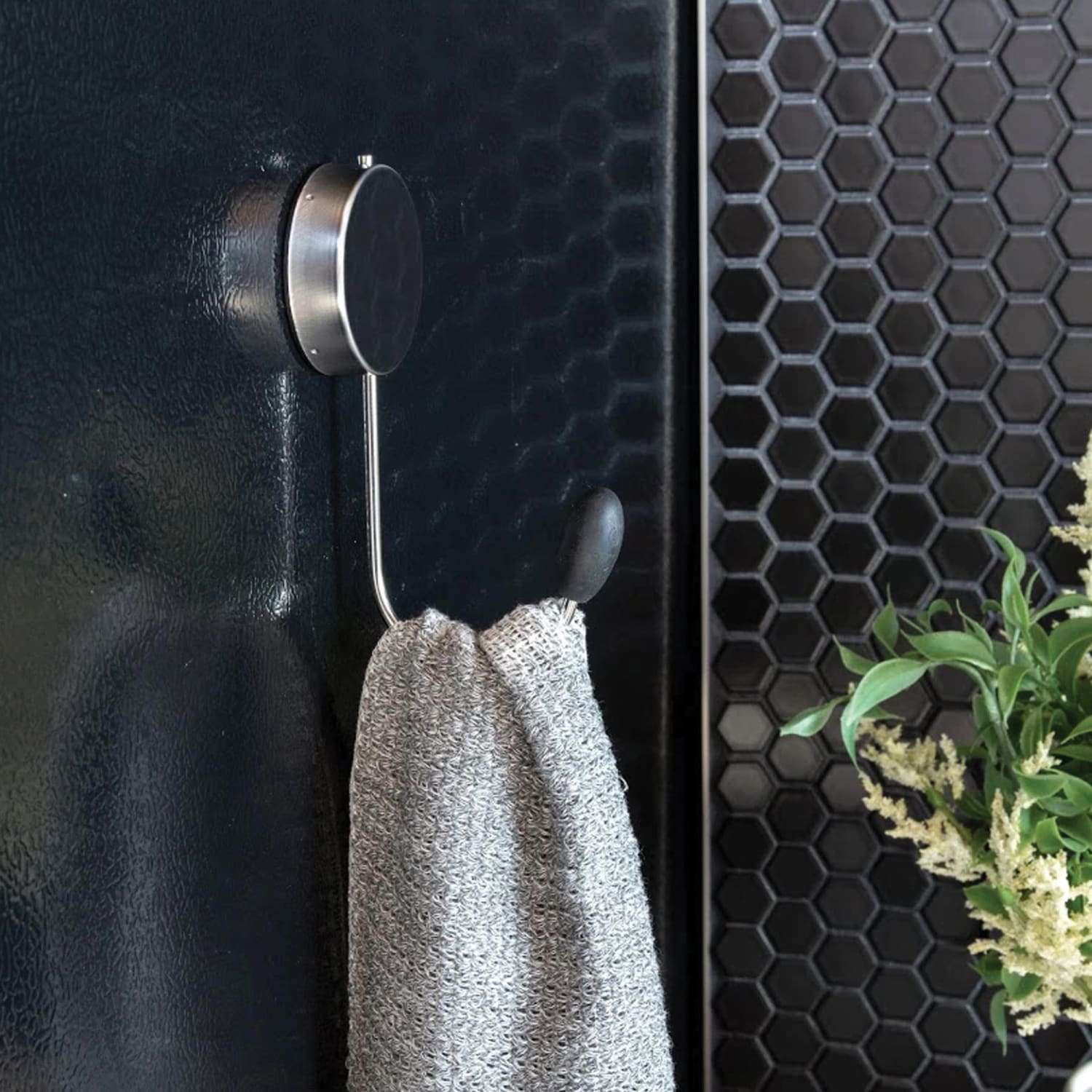 Better Houseware Stainless Steel Magnetic Single Hook, Silver - Image 6
