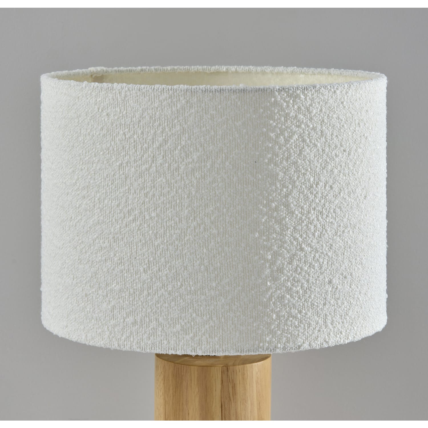 Adesso Brayden Table Lamp, 28inH, Off-White Shade/Natural Base - Image 6