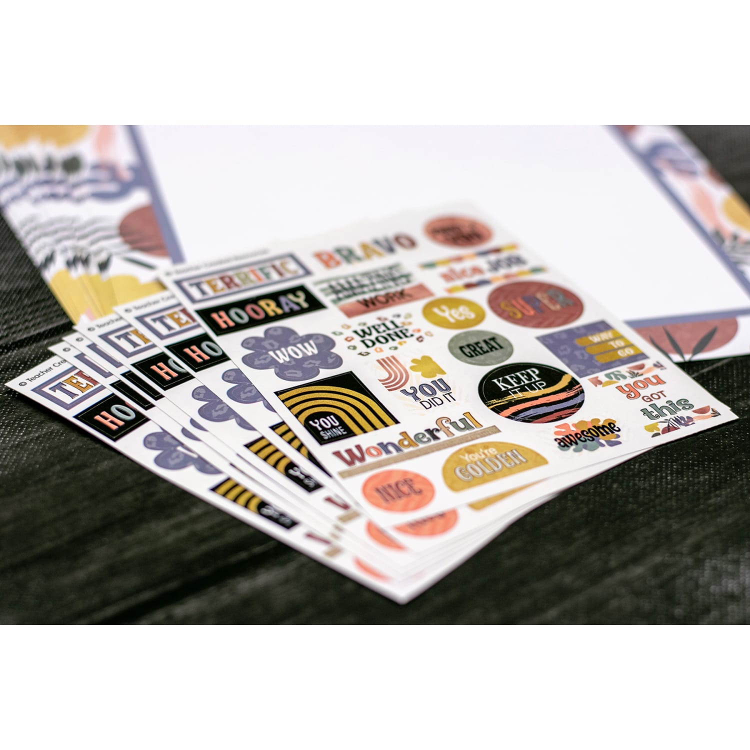 Teacher Created Resources Mini Stickers, Wonderfully Wild, 120 Stickers Per Pack, Set Of 12 Packs - Image 4