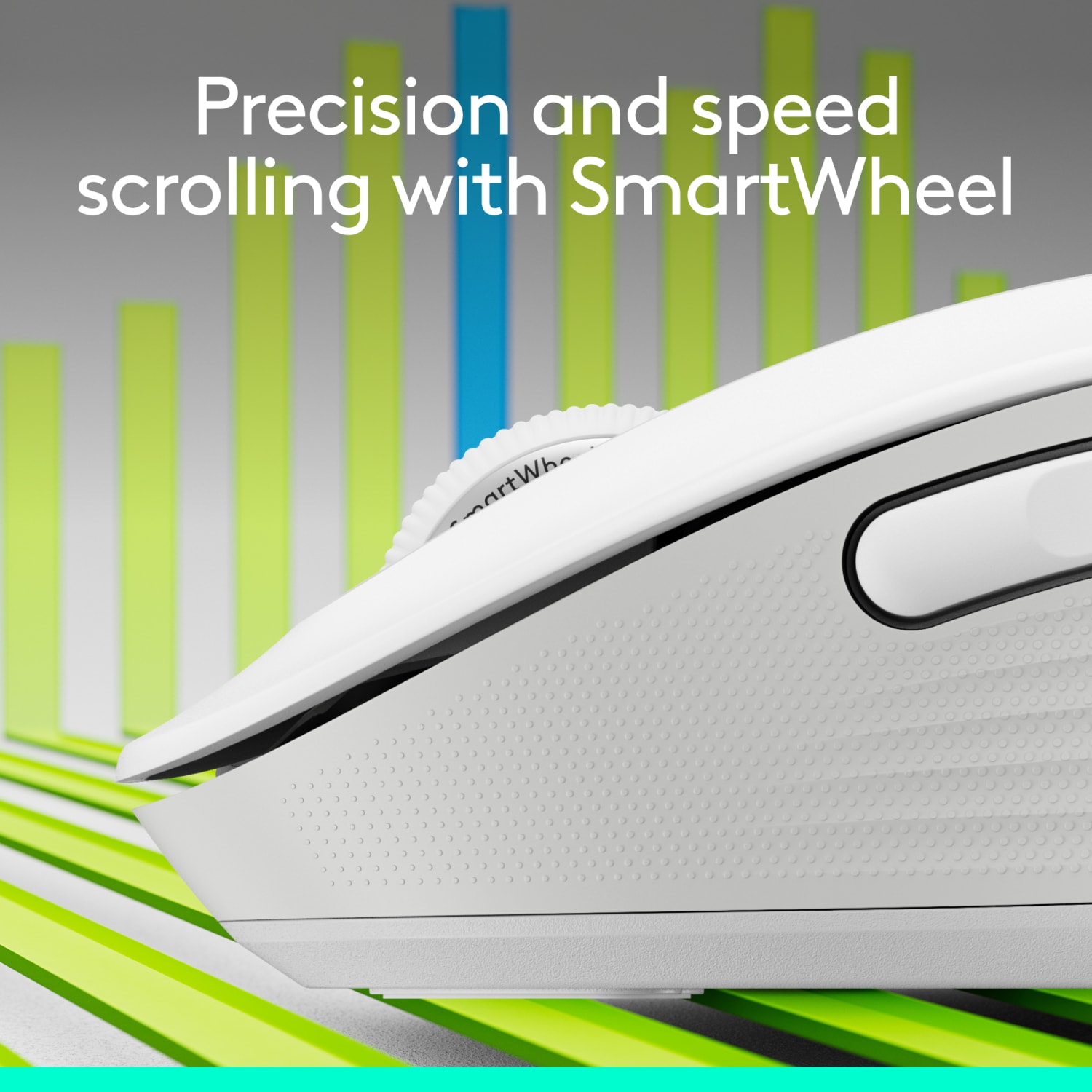 Logitech Signature M650 Wireless Mouse, Off-White - Image 3