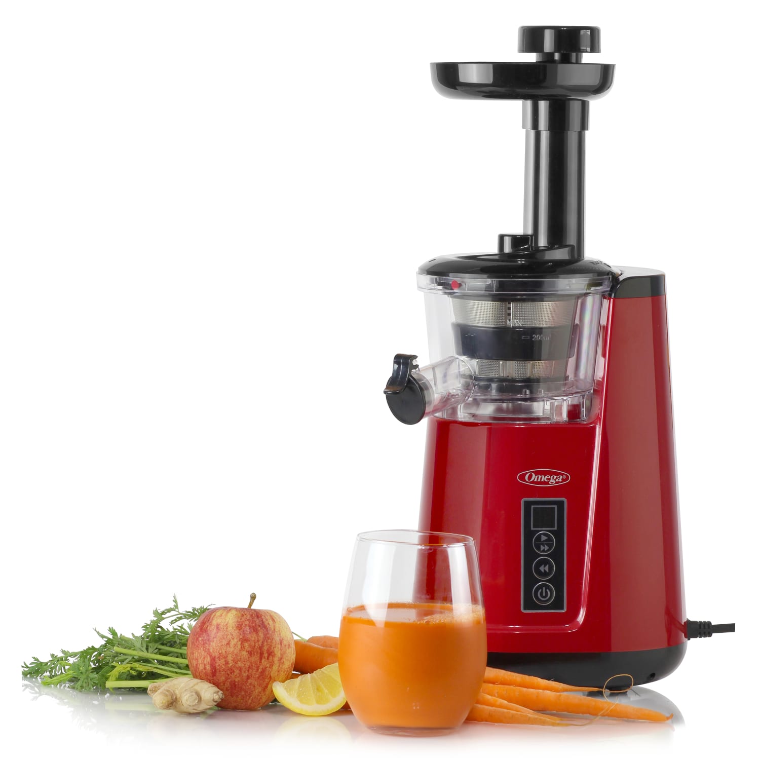 Omega JC3000RD13 Juicer, Red - Image 5