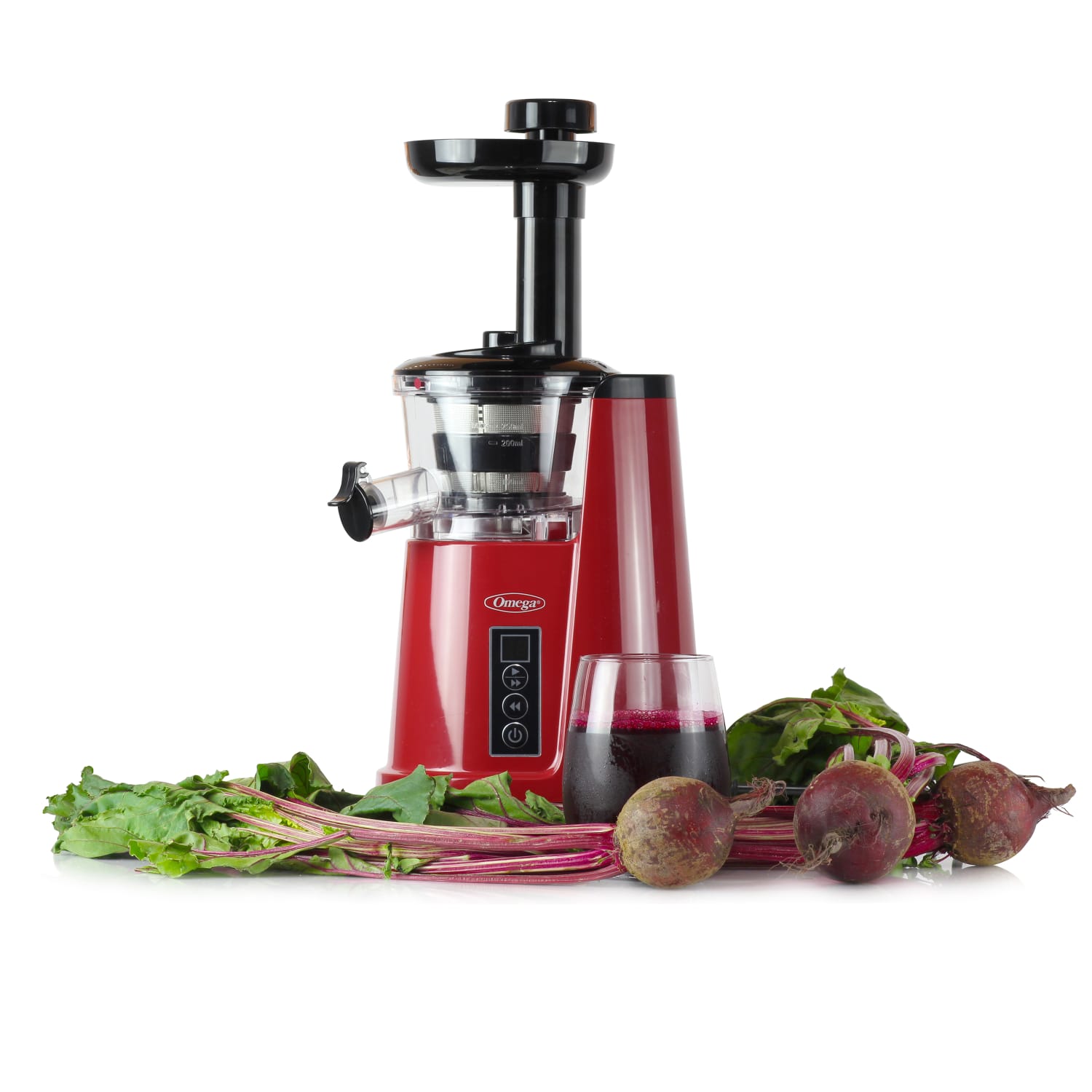 Omega JC3000RD13 Juicer, Red - Image 6